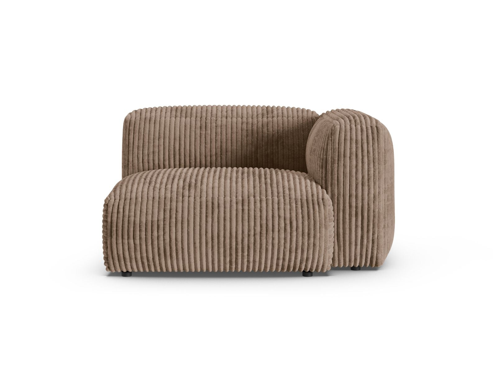 1-Sitzer Sofa Martina Wide XL rechts in Acorn-Tilia präsentiert im Onlineshop von KAQTU Design AG. Modulares Sofa ist von Micadoni