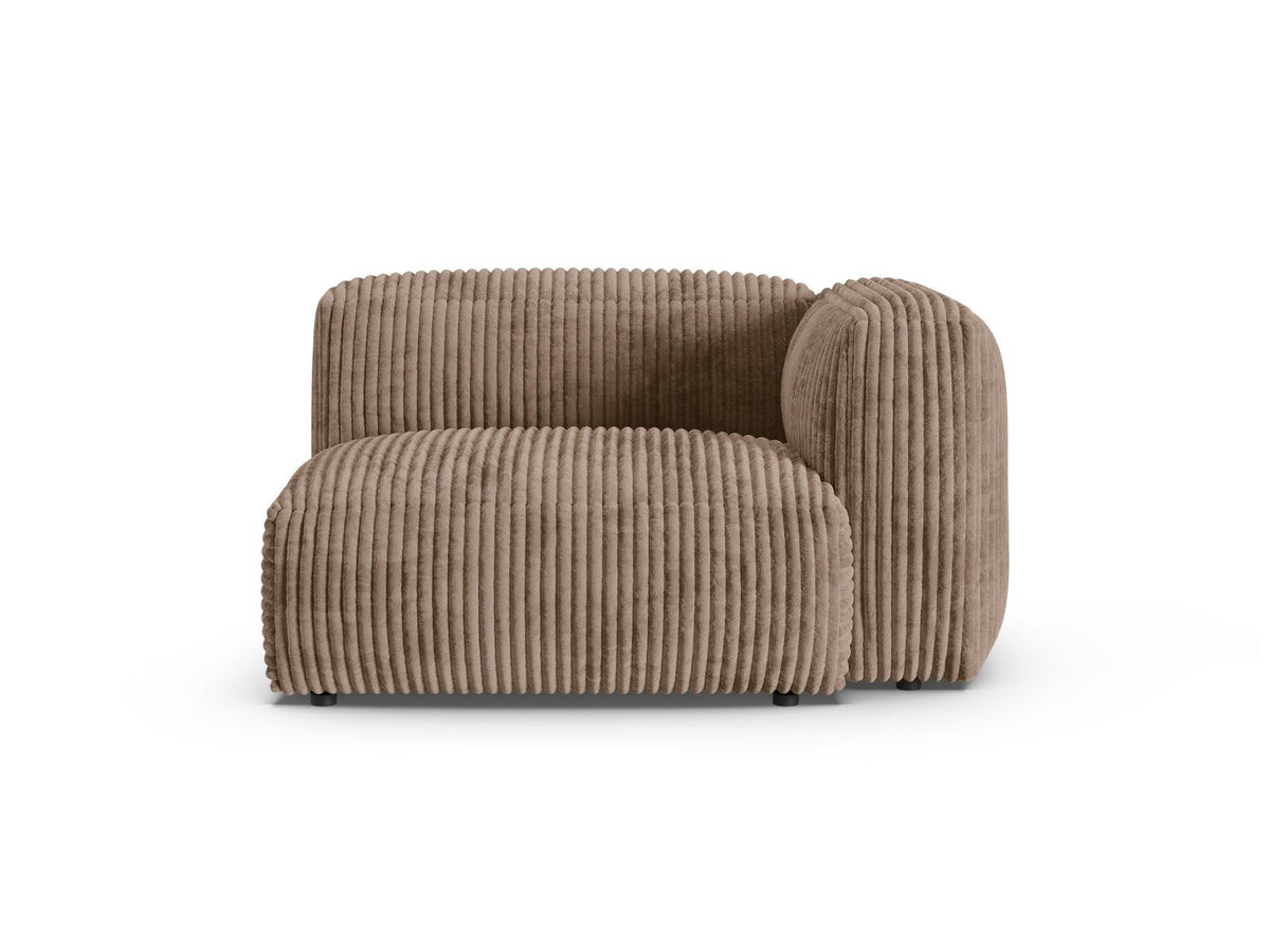 1-Sitzer Sofa Martina Wide XL rechts in Acorn-Tilia präsentiert im Onlineshop von KAQTU Design AG. Modulares Sofa ist von Micadoni