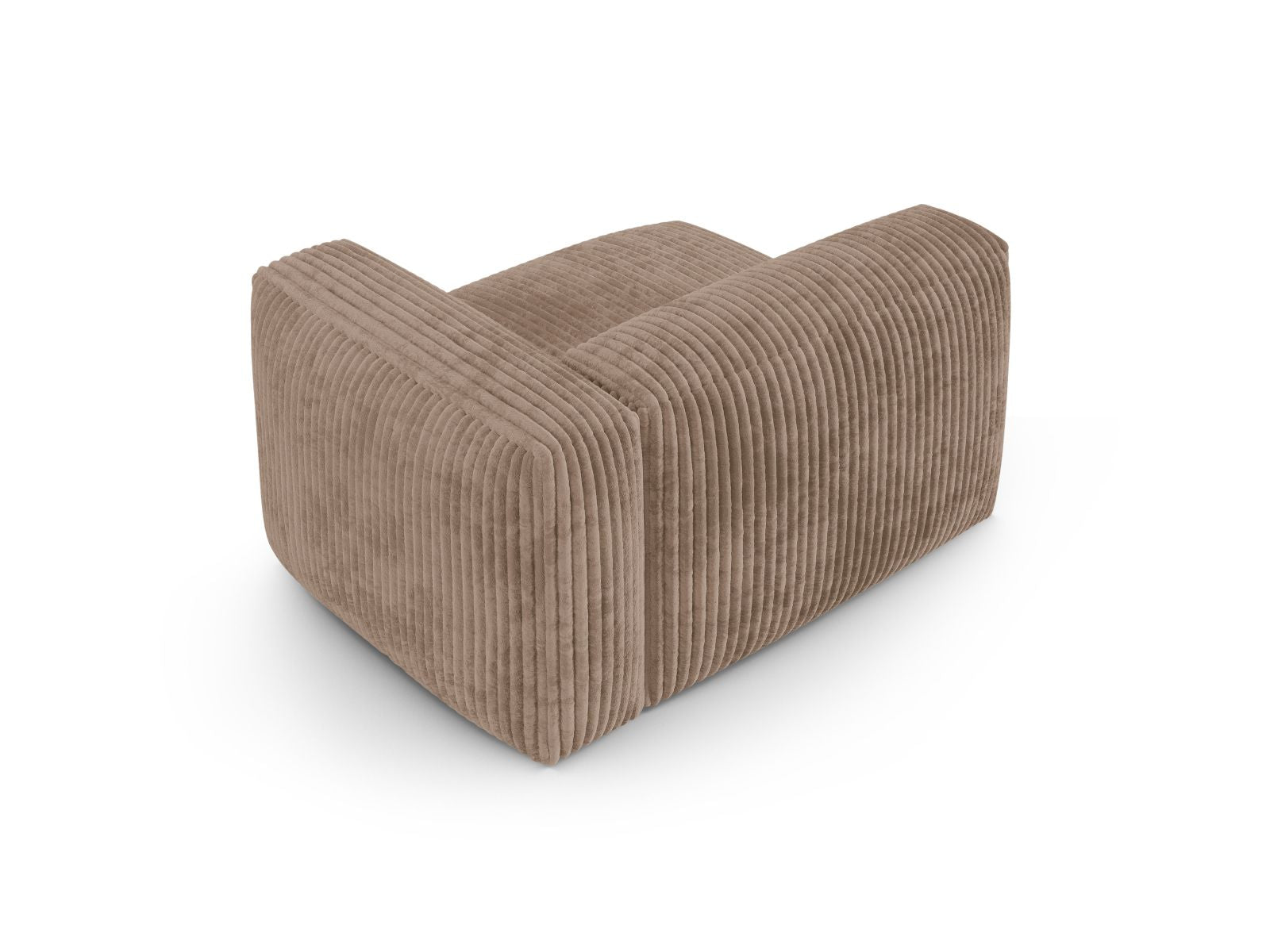 Elegantes 1-Sitzer Sofa Martina Wide XL in Acorn-Tilia, ideal für moderne Wohnräume. Flexibles, modulares Design für individuelle Gestaltung.