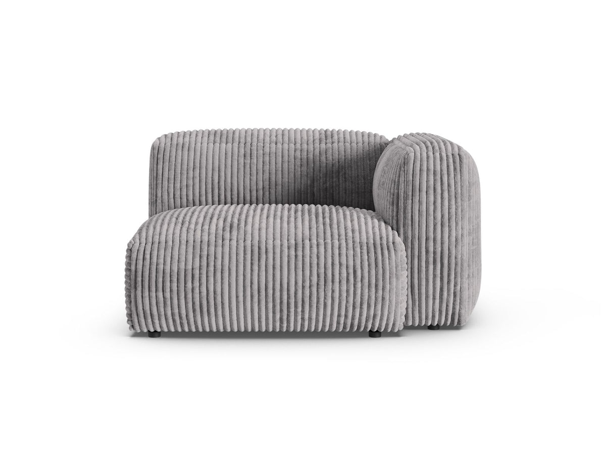 1-Sitzer Sofa Martina Wide XL rechts in Light Grey-Tilia präsentiert im Onlineshop von KAQTU Design AG. Modulares Sofa ist von Micadoni