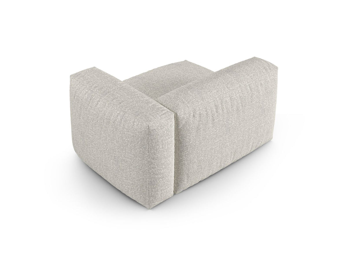 1-Sitzer Sofa Martina Wide XL rechts in Grey Beige Melange-Monet präsentiert im Onlineshop von KAQTU Design AG. Modulares Sofa ist von Micadoni