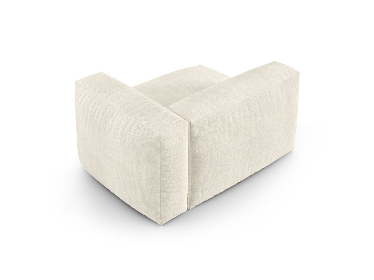 1-Sitzer Sofa Martina Wide XL rechts in Ivory-Monet präsentiert im Onlineshop von KAQTU Design AG. Modulares Sofa ist von Micadoni