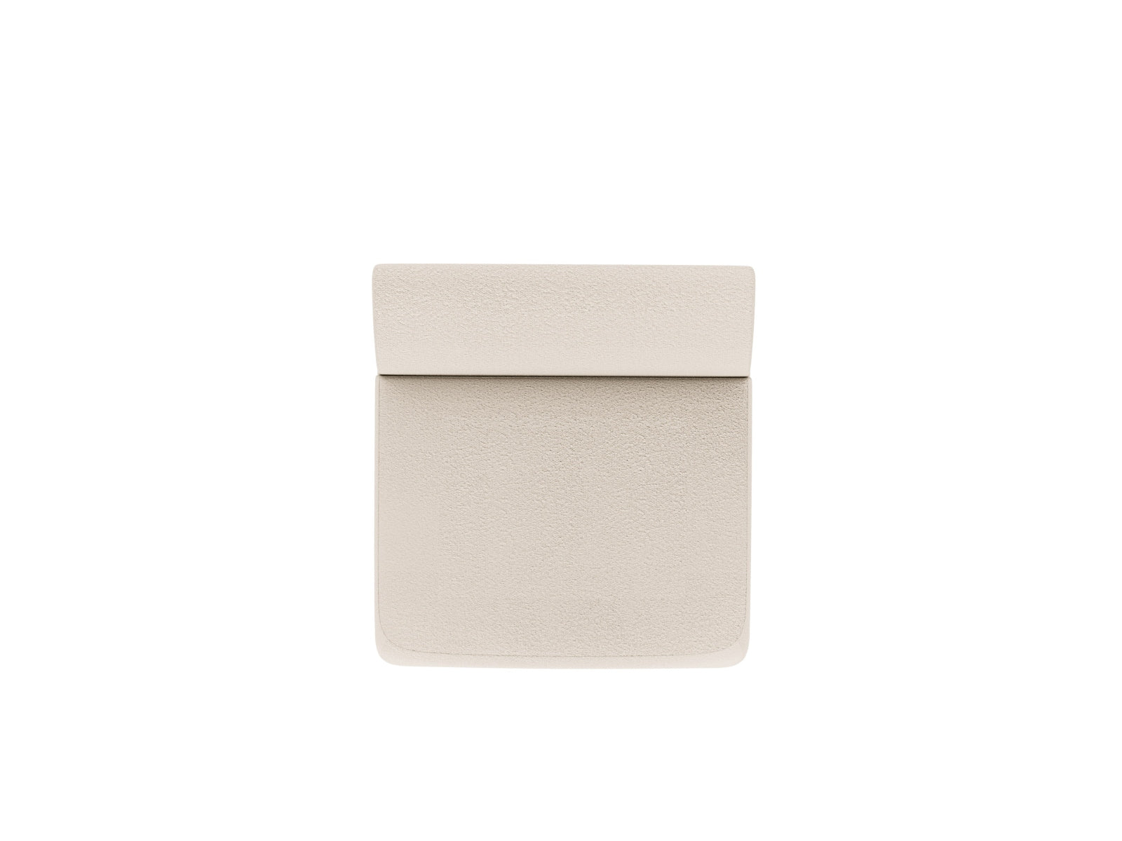 Eleganter Miley Modul Armless 1 Sitzer von Micadoni, vielseitiges Sofa ohne Armlehnen, perfekt für kreative Raumgestaltungen.