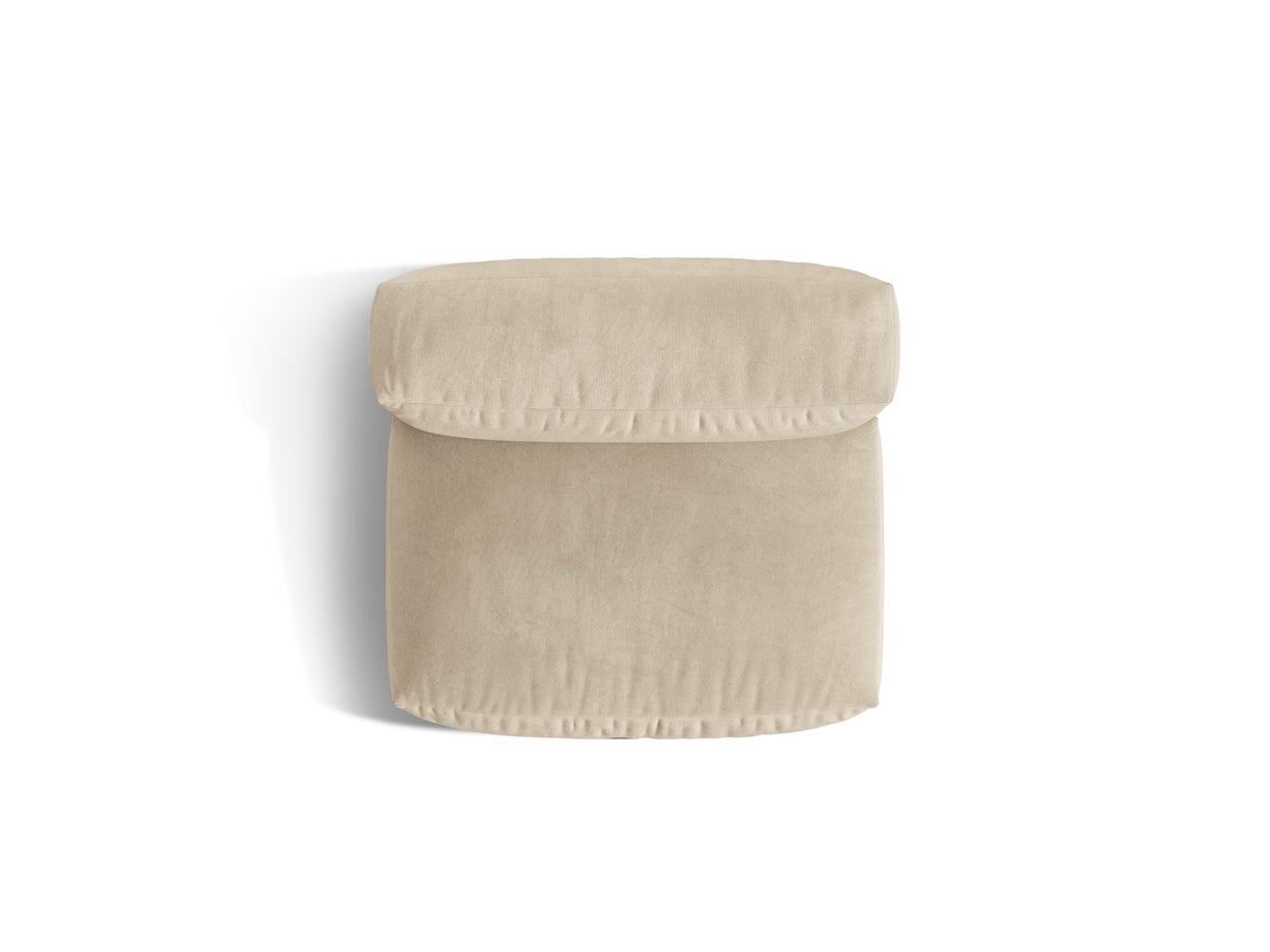Martina Modul Armless 1 Sitzer in Light Beige-Vogue präsentiert im Onlineshop von KAQTU Design AG. Modulares Sofa ist von Micadoni