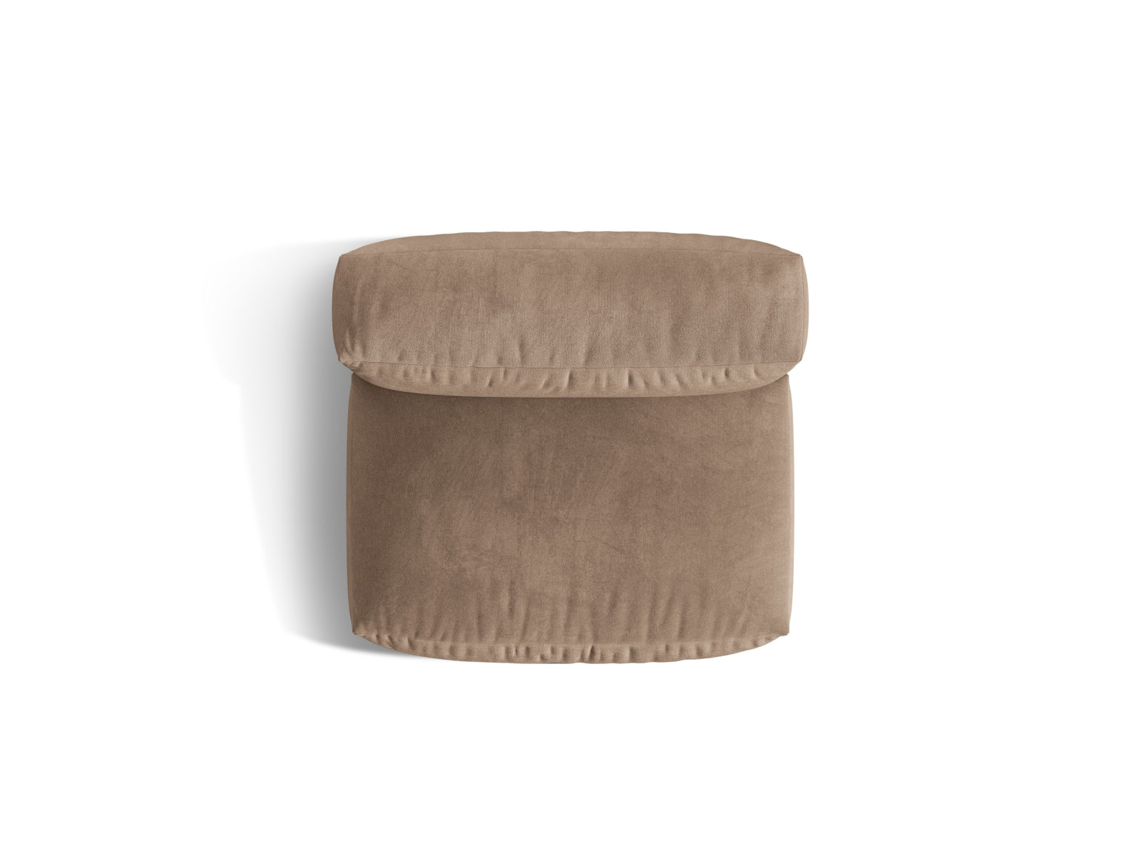Eleganter Martina Modul Armless 1 Sitzer in dunkelbeige, ideal für individuelle Sofa-Arrangements und geschmackvolle Einrichtungsideen.