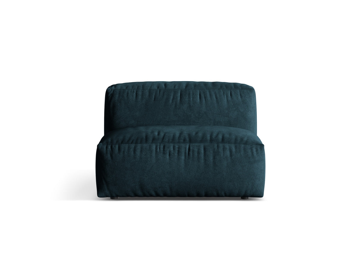 Martina Modul Armless 1 Sitzer in Deep Petrol-Vogue präsentiert im Onlineshop von KAQTU Design AG. Modulares Sofa ist von Micadoni