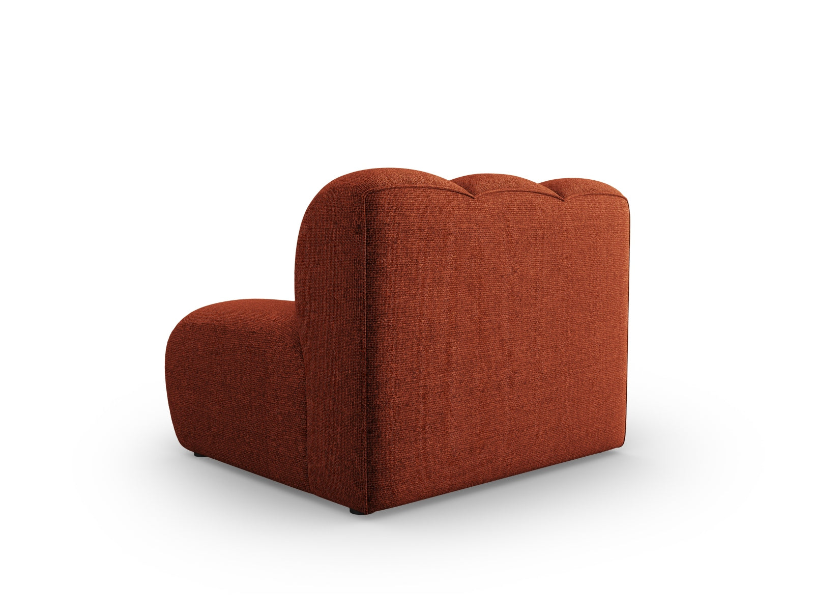 Lupine Modul Armless 1 Sitzer in Terracotta präsentiert im Onlineshop von KAQTU Design AG. Modulares Sofa ist von Micadoni