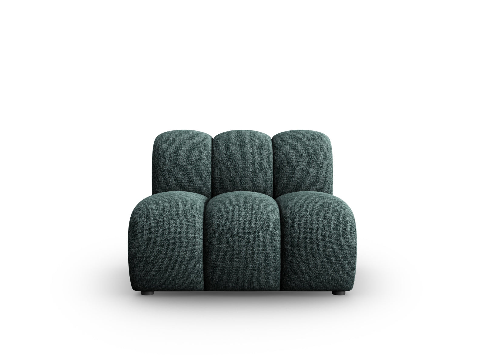 Lupine Modul Armless 1 Sitzer in Petrol präsentiert im Onlineshop von KAQTU Design AG. Modulares Sofa ist von Micadoni