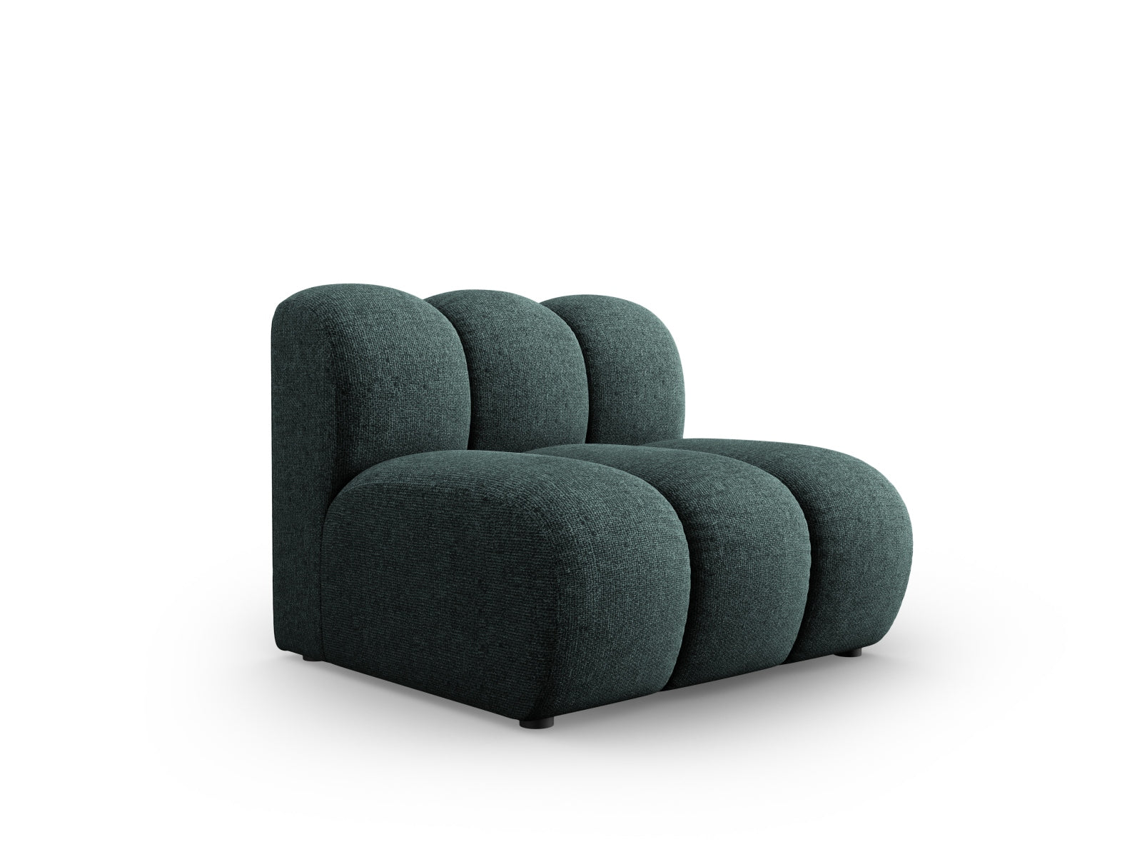 Lupine Modul Armless 1 Sitzer in Petrol präsentiert im Onlineshop von KAQTU Design AG. Modulares Sofa ist von Micadoni
