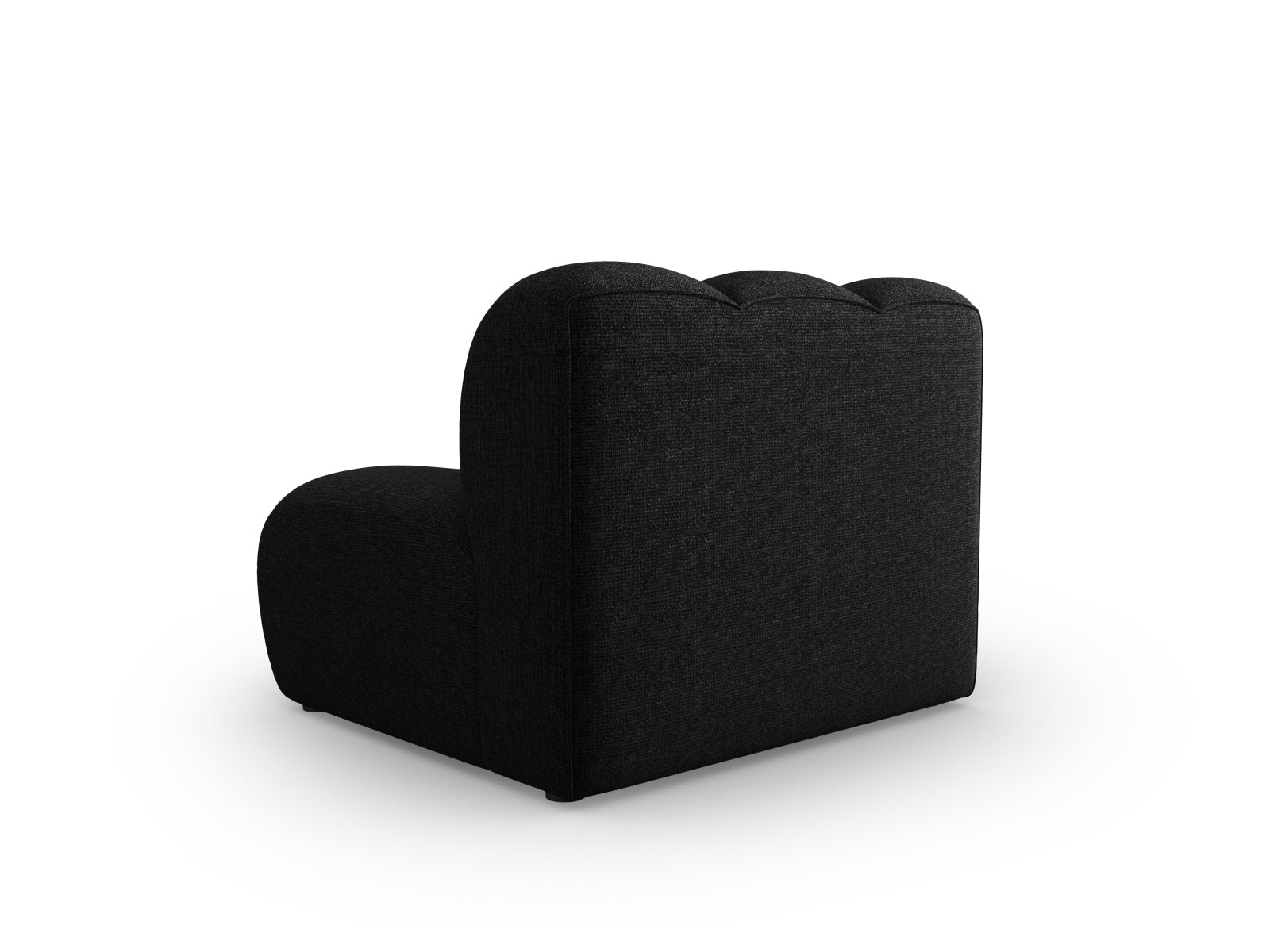 Lupine Modul Armless 1 Sitzer in Black präsentiert im Onlineshop von KAQTU Design AG. Modulares Sofa ist von Micadoni