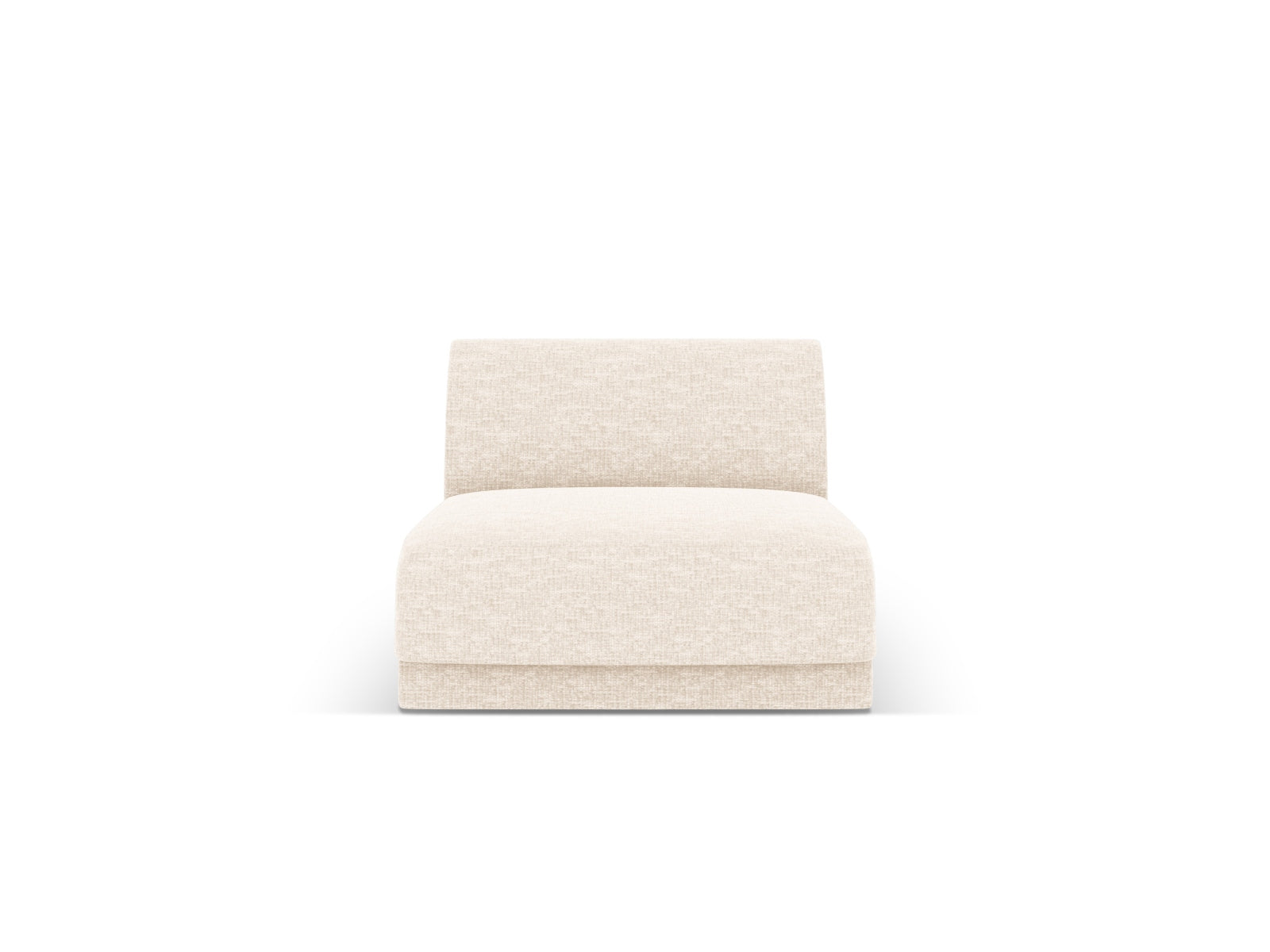 Miley Modul Armless 1 Sitzer in Light Beige präsentiert im Onlineshop von KAQTU Design AG. Modulares Sofa ist von Micadoni