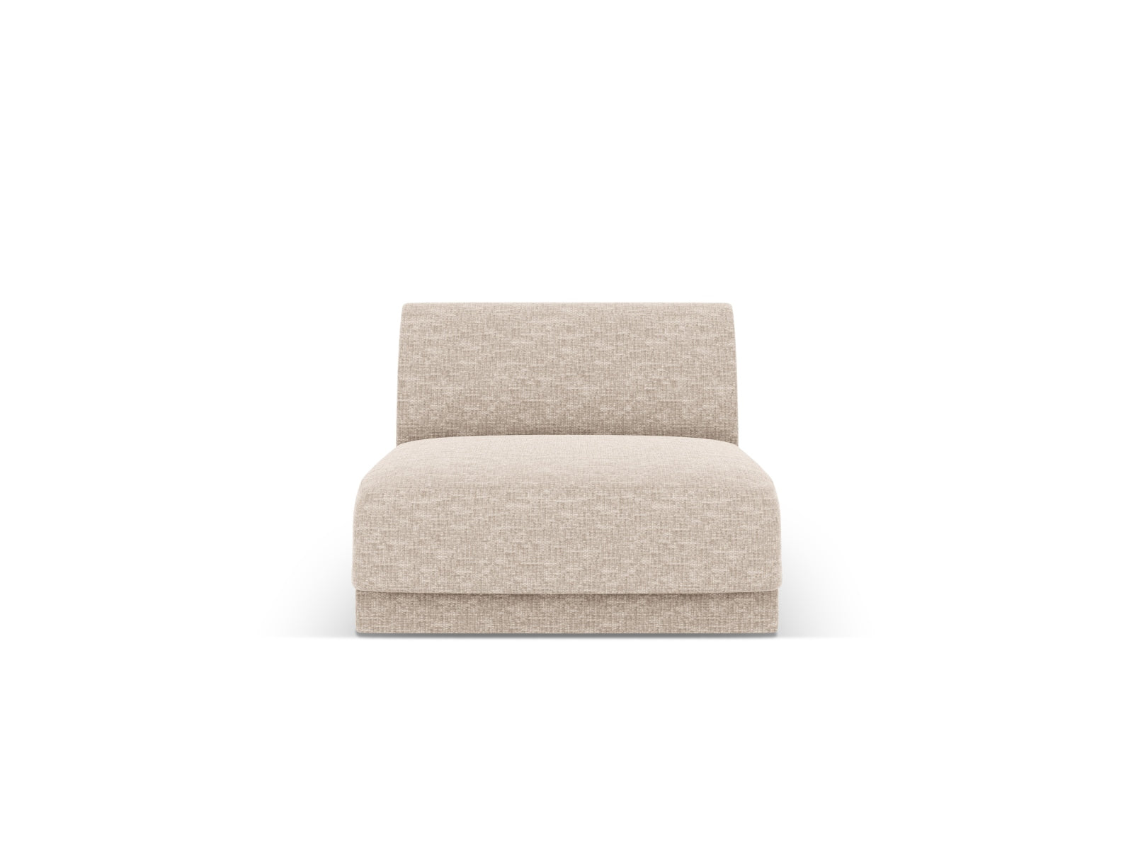 Miley Modul Armless 1 Sitzer in Beige präsentiert im Onlineshop von KAQTU Design AG. Modulares Sofa ist von Micadoni