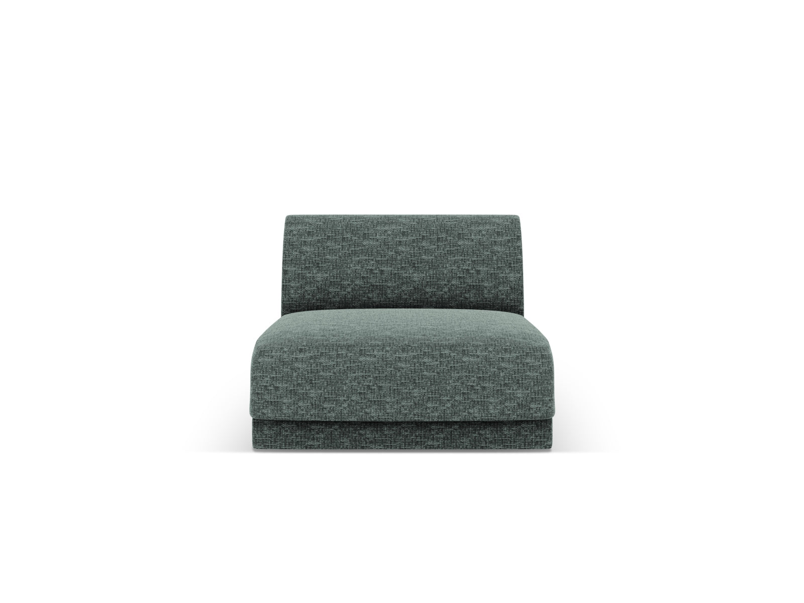 Miley Modul Armless 1 Sitzer in Petrol präsentiert im Onlineshop von KAQTU Design AG. Modulares Sofa ist von Micadoni