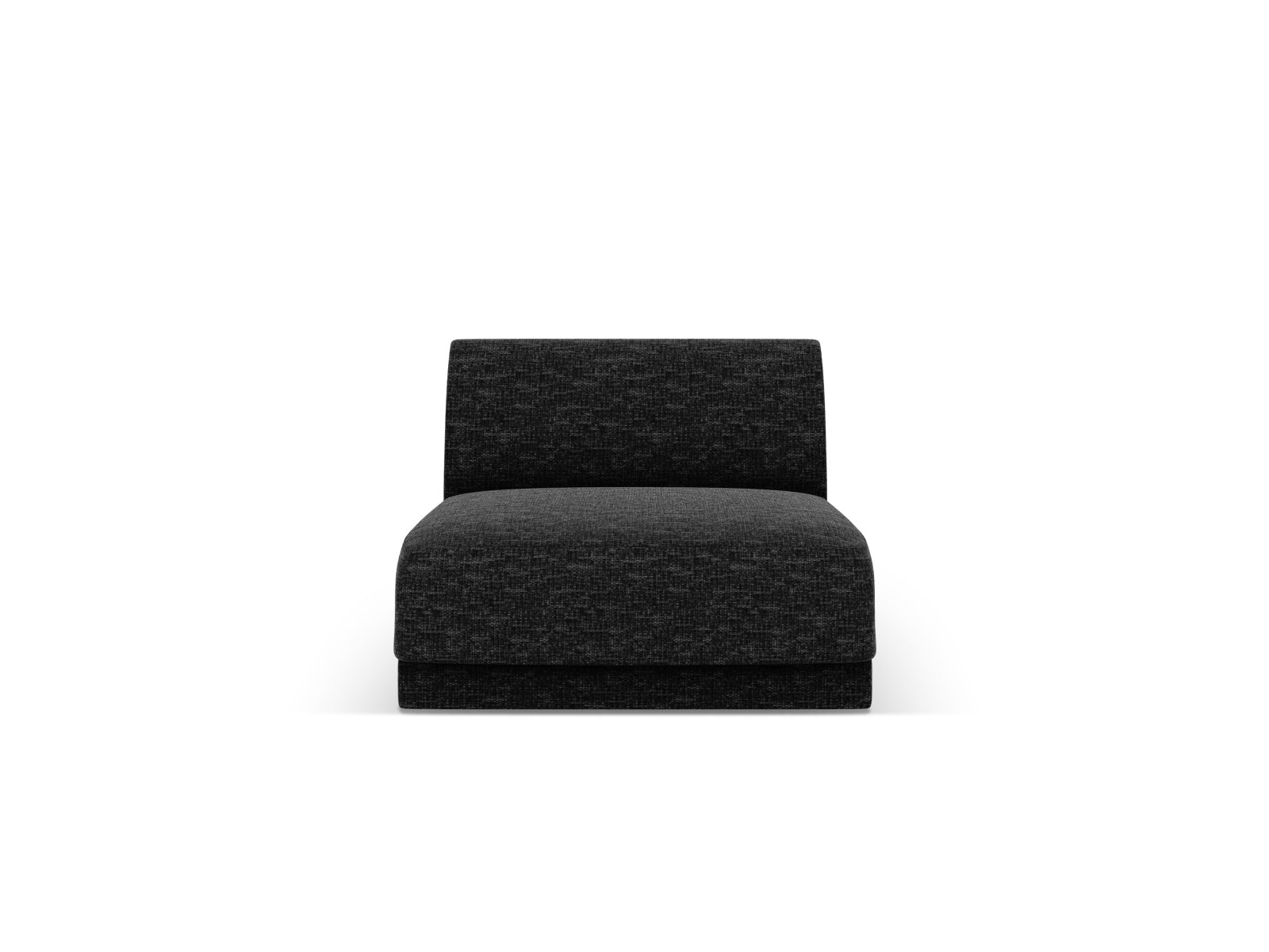 Miley Modul Armless 1 Sitzer in Black-Haga präsentiert im Onlineshop von KAQTU Design AG. Modulares Sofa ist von Micadoni