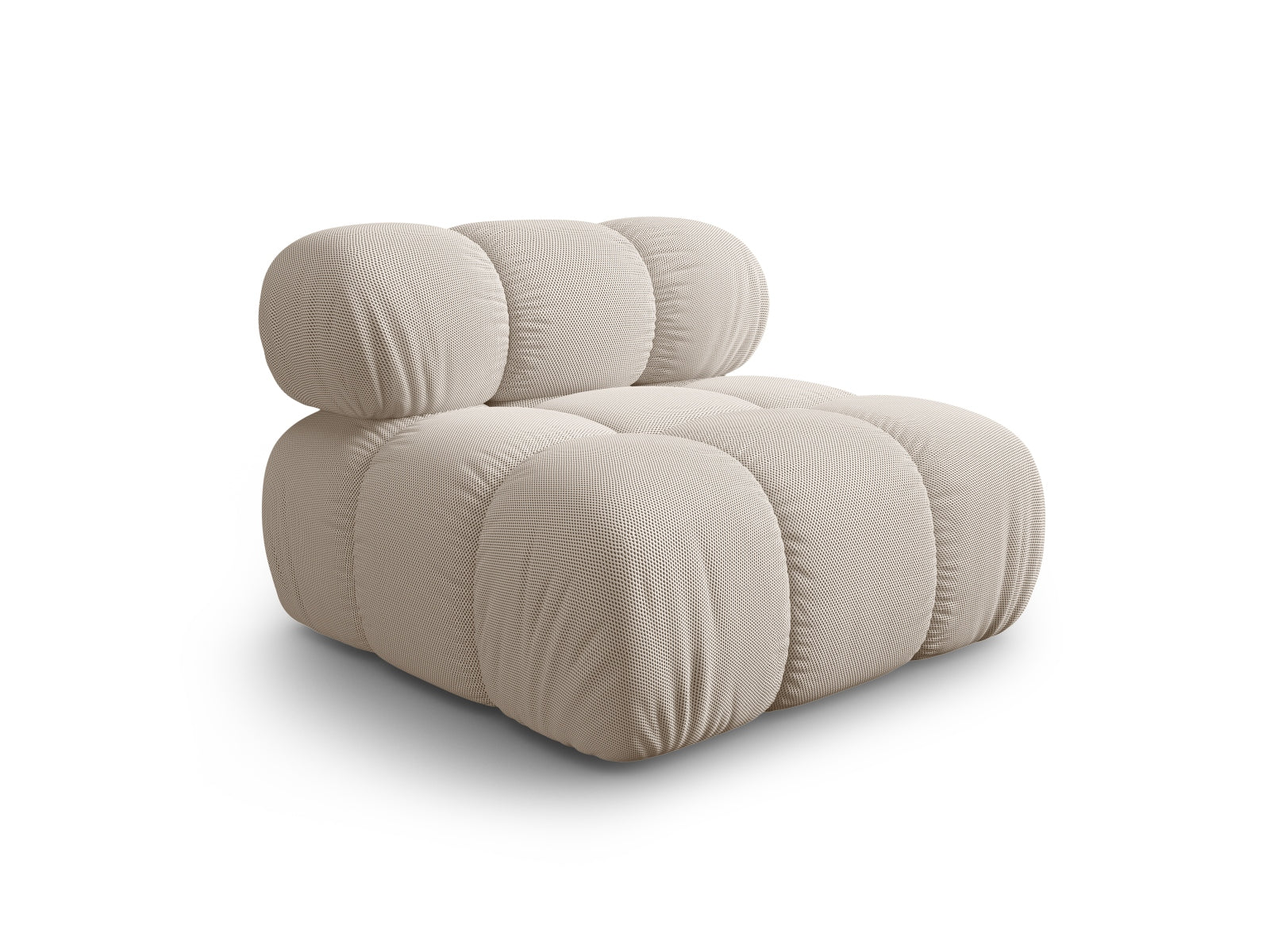 Bellis Modul Armless 1 Sitzer in Light Beige präsentiert im Onlineshop von KAQTU Design AG. Modulares Sofa ist von Micadoni