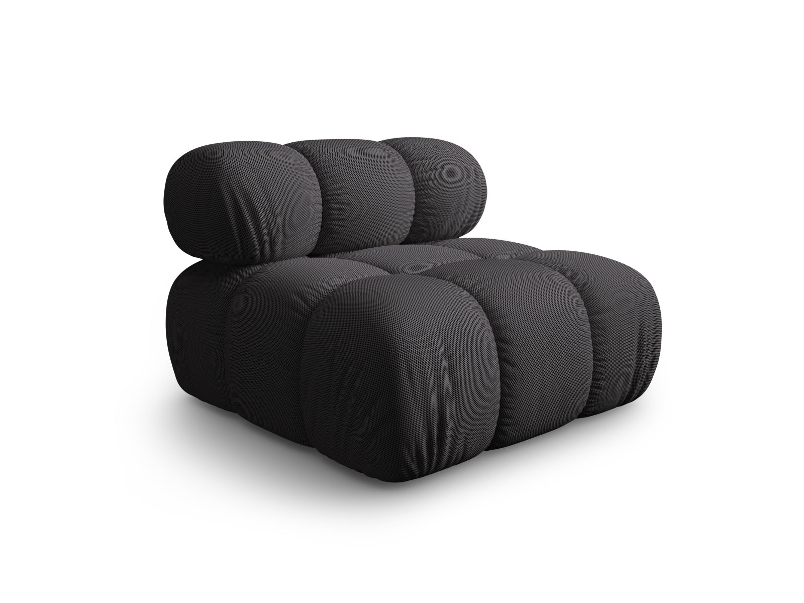 Eleganter Bellis Modul Armless 1 Sitzer in Espresso-Sonic, ideal für stilvolle Wohnräume und flexible Sitzlösungen.