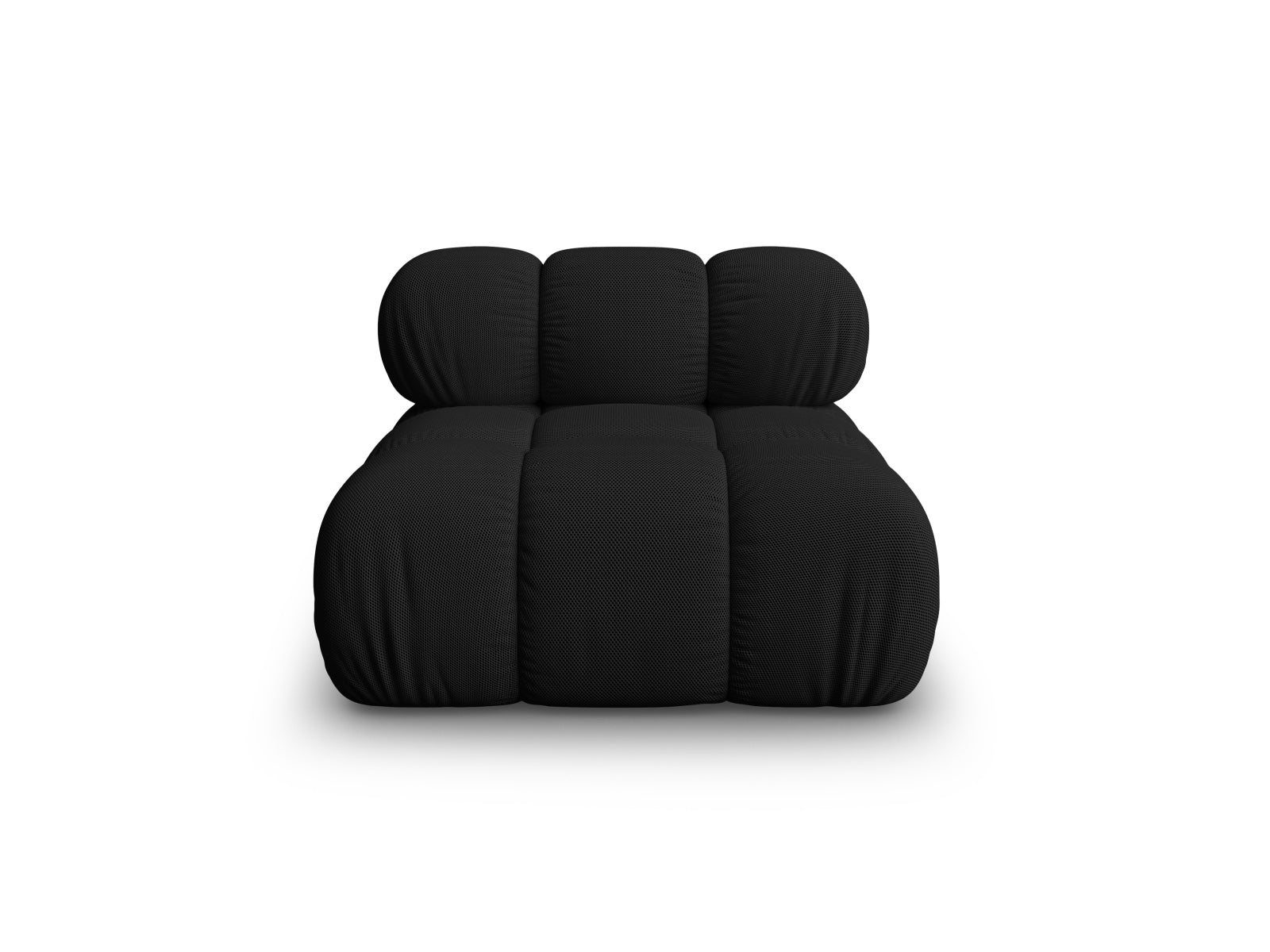 Bellis Modul Armless 1 Sitzer in Black-Sonic präsentiert im Onlineshop von KAQTU Design AG. Modulares Sofa ist von Micadoni