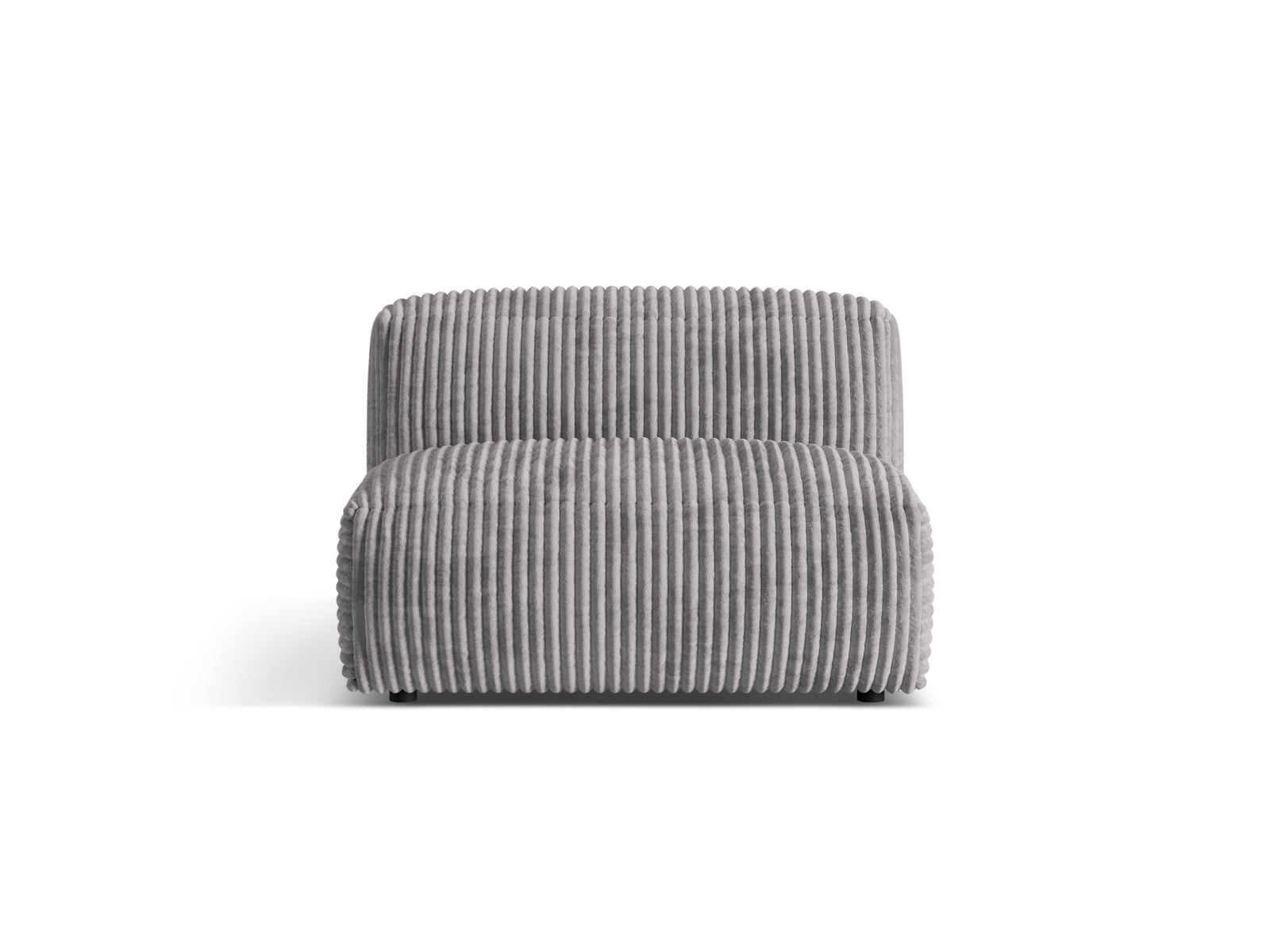 Martina Modul Armless 1 Sitzer in Light Grey präsentiert im Onlineshop von KAQTU Design AG. Modulares Sofa ist von Micadoni