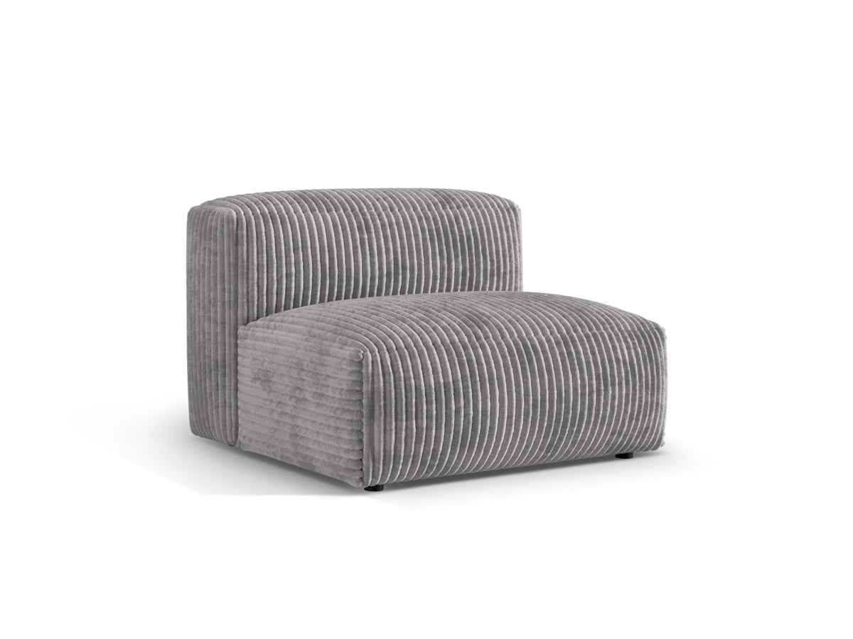 Martina Modul Armless 1 Sitzer in Light Grey-Tilia präsentiert im Onlineshop von KAQTU Design AG. Modulares Sofa ist von Micadoni