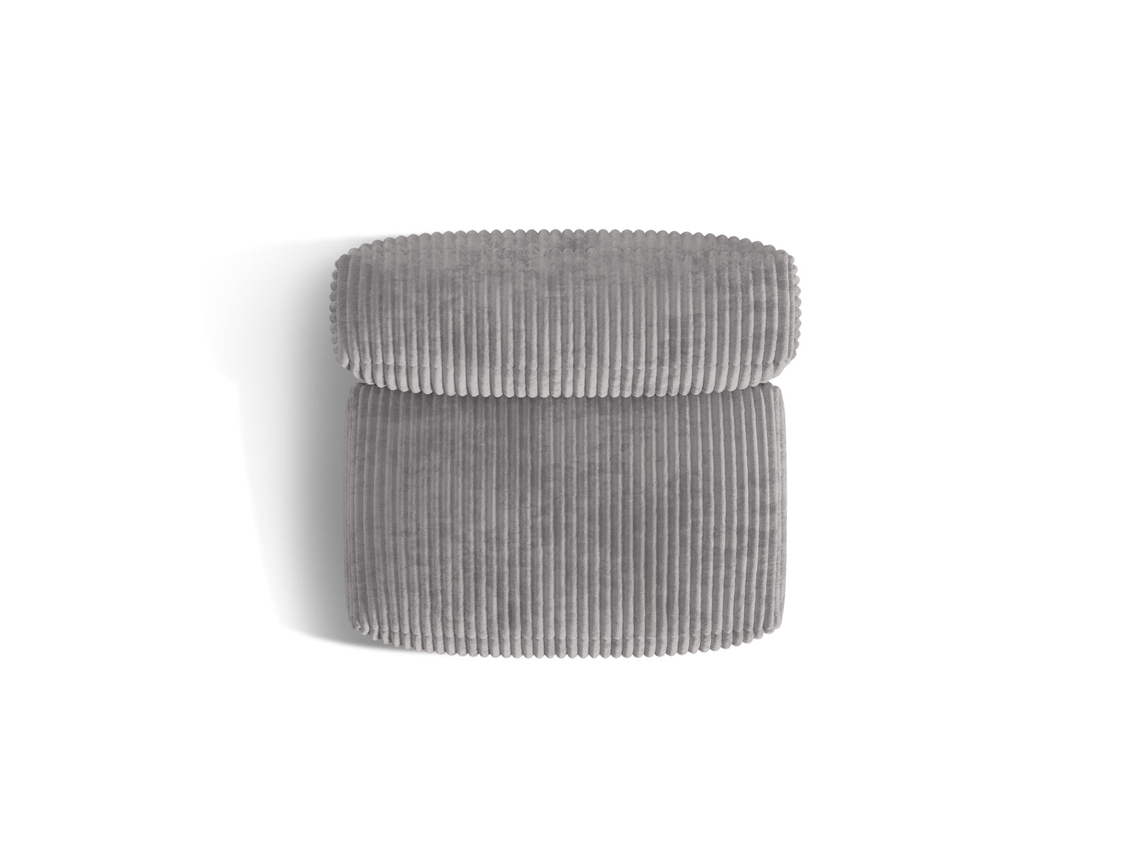 Eleganter Martina Modul Armless 1 Sitzer in dezentem Grau, ideal für flexible und moderne Wohnkonzepte mit individuellem Stil.