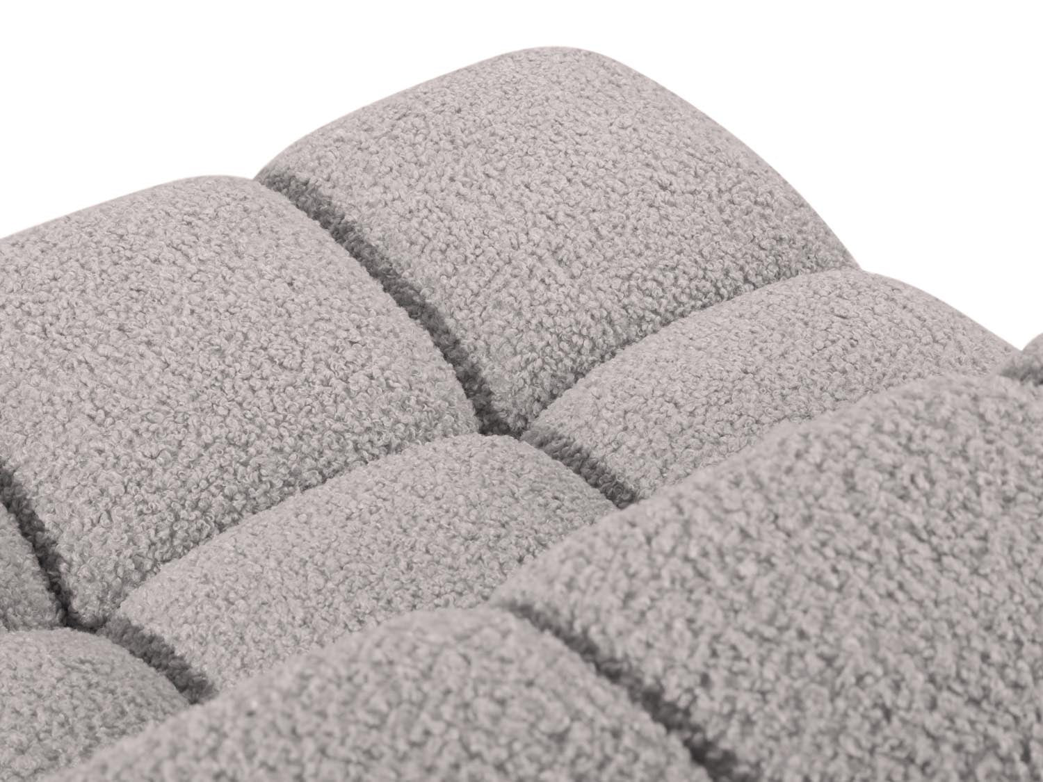 Eleganter Bellis Modul Armless 1 Sitzer in dezentem Grau, ideal für moderne Wohnräume und vielseitige Sofa-Arrangements von Micadoni.