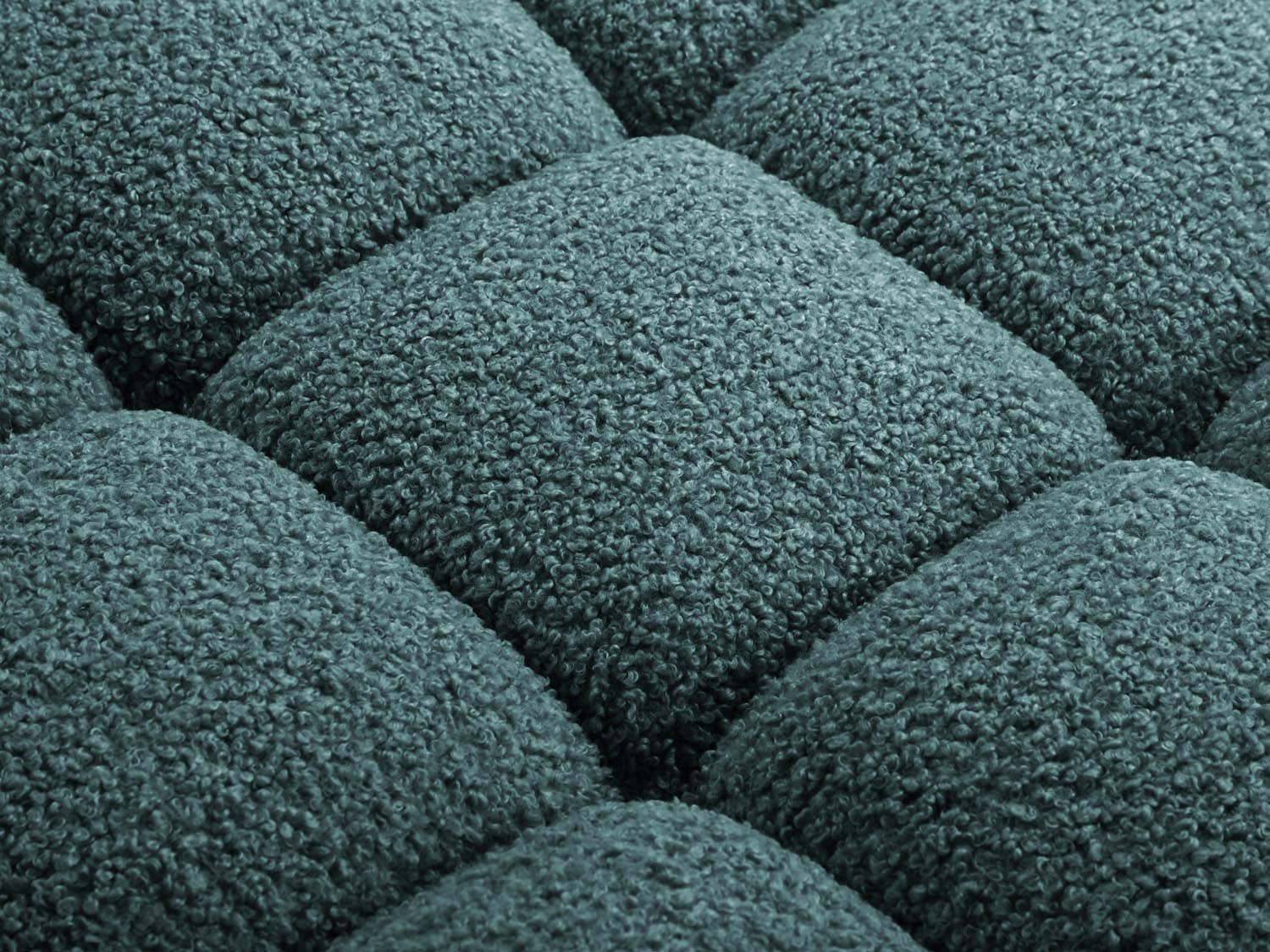 Eleganter Bellis Modul Armless 1 Sitzer in ansprechendem Petrol, ideal für individuelle Sofa-Arrangements und zeitgemäße Wohnkonzepte.