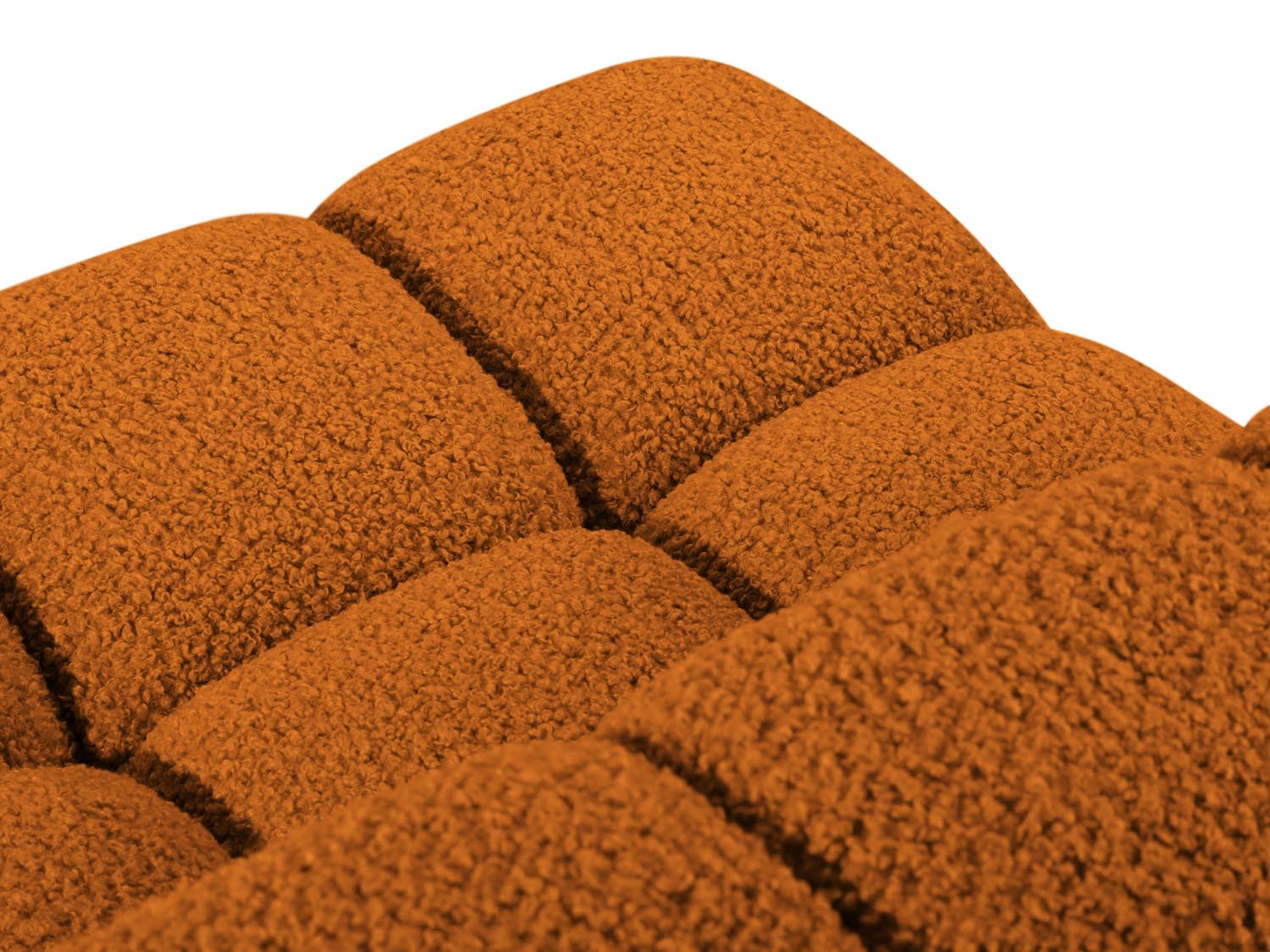 Eleganter Bellis Modul Armless 1 Sitzer in modernem Brick-Rolf, ideal für individuelle und flexible Sofa-Arrangements von Micadoni.