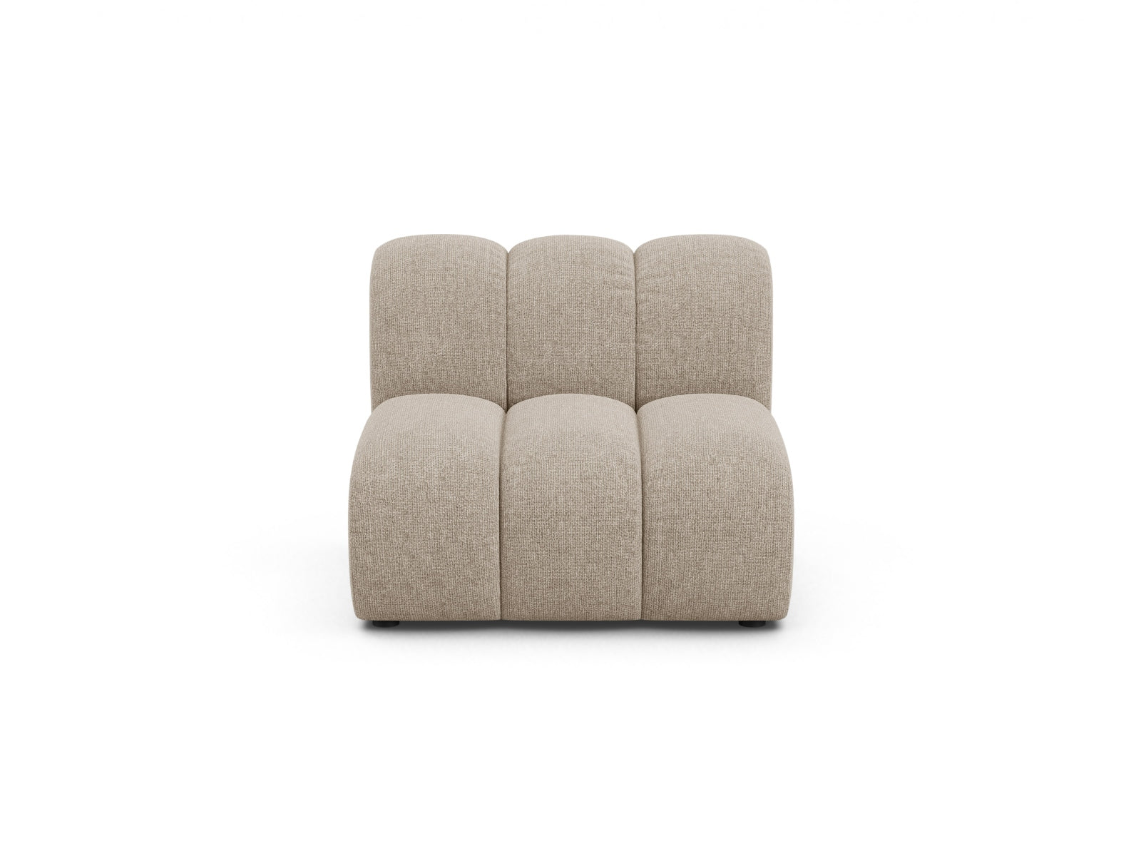 Lupine Modul Armless 1 Sitzer in Dark Beige-Eden präsentiert im Onlineshop von KAQTU Design AG. Modulares Sofa ist von Micadoni