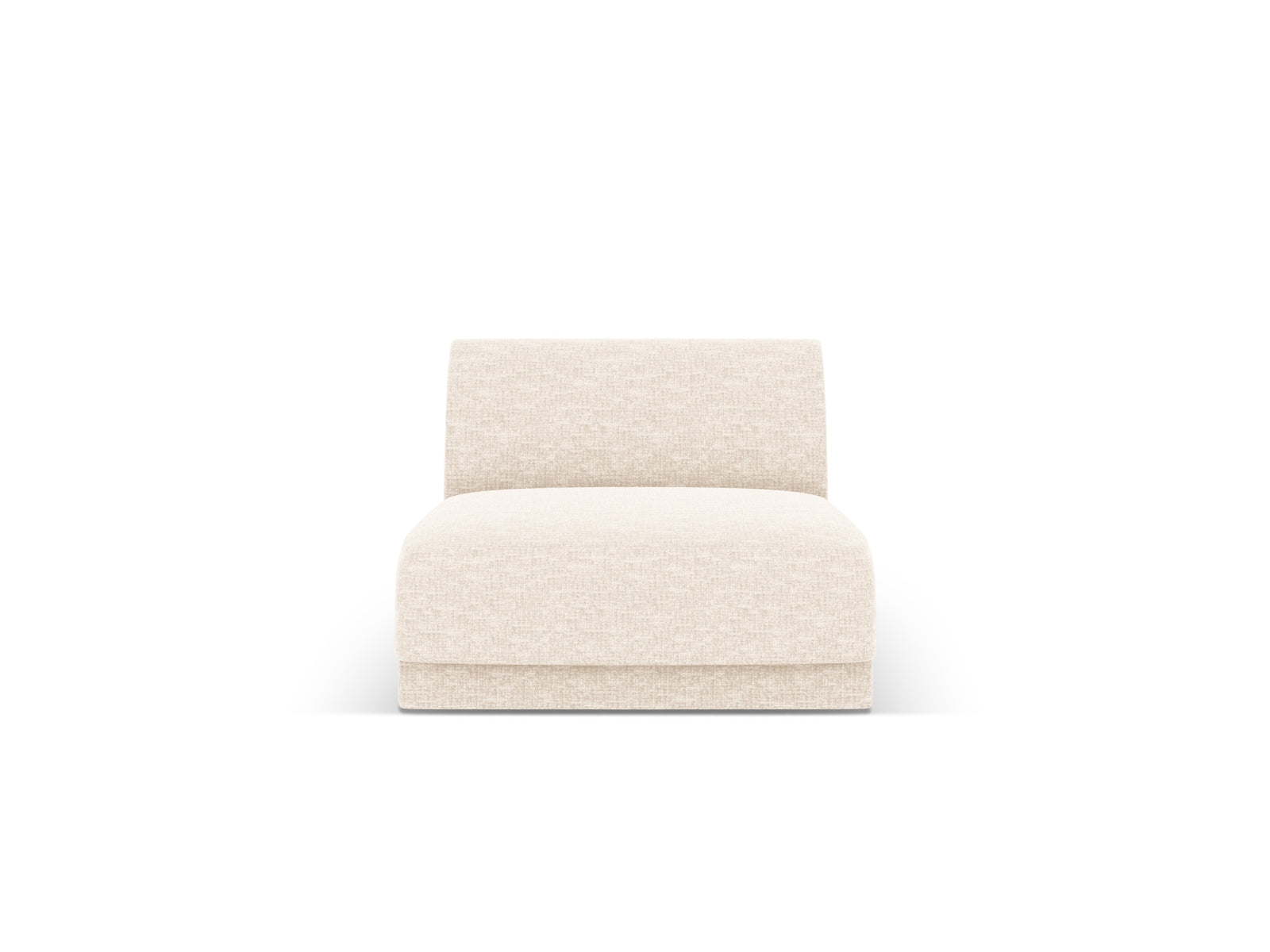 Miley Modul Armless 1 Sitzer in Ivory präsentiert im Onlineshop von KAQTU Design AG. Modulares Sofa ist von Micadoni