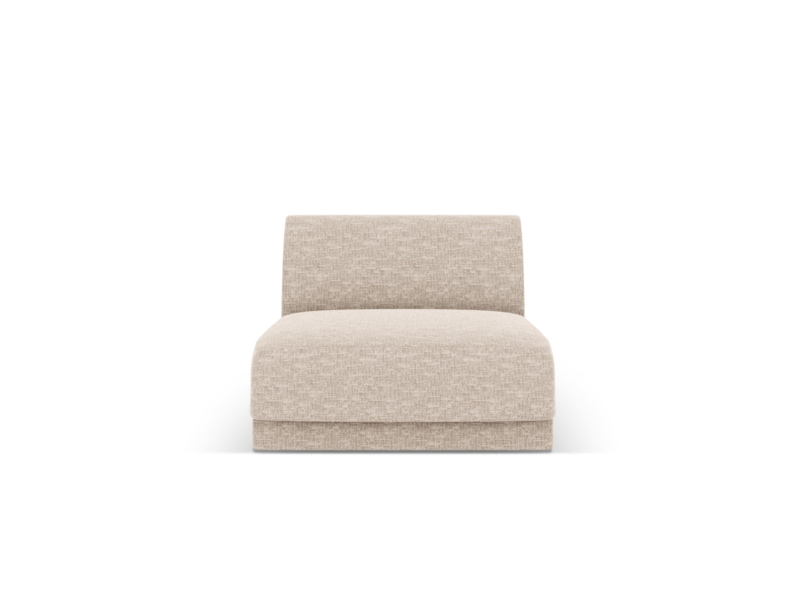 Miley Modul Armless 1 Sitzer in Beige-Eden präsentiert im Onlineshop von KAQTU Design AG. Modulares Sofa ist von Micadoni