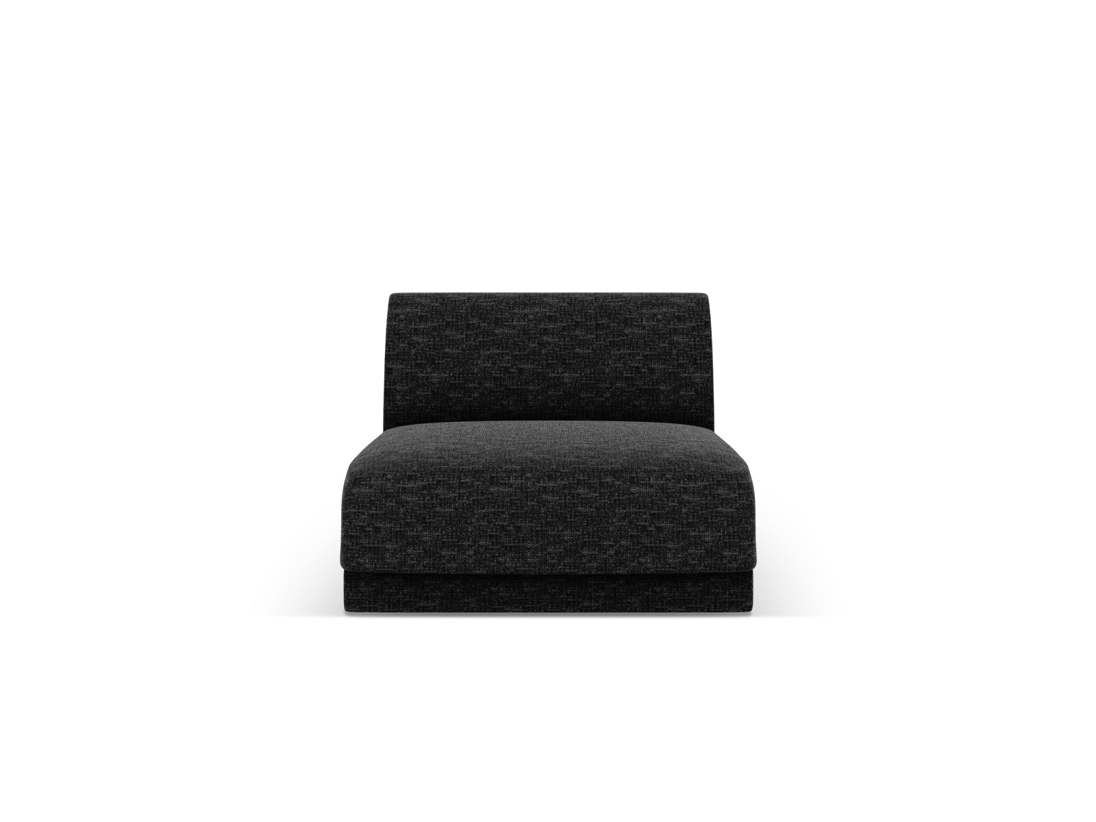 Miley Modul Armless 1 Sitzer in Anthracite-Eden präsentiert im Onlineshop von KAQTU Design AG. Modulares Sofa ist von Micadoni