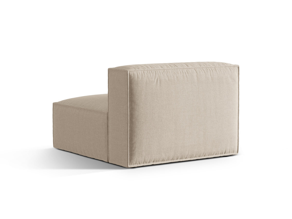 1-Sitzer Modul Armless Nuria in Beige-Liberty präsentiert im Onlineshop von KAQTU Design AG. Modulares Sofa ist von Micadoni
