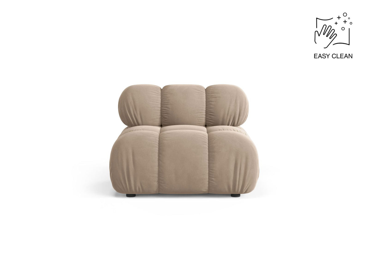 1-Sitzer Modul Armless Bellis in Beige-Venus präsentiert im Onlineshop von KAQTU Design AG. Modulares Sofa ist von Micadoni