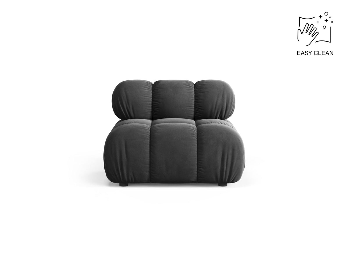 1-Sitzer Modul Armless Bellis in Grey-Venus präsentiert im Onlineshop von KAQTU Design AG. Modulares Sofa ist von Micadoni