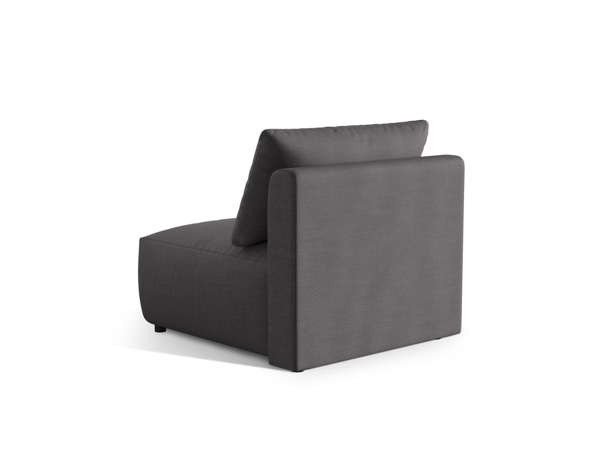 Chris Modul Armless 1 Sitzer in Sand-LINS präsentiert im Onlineshop von KAQTU Design AG. Modulares Sofa ist von Micadoni
