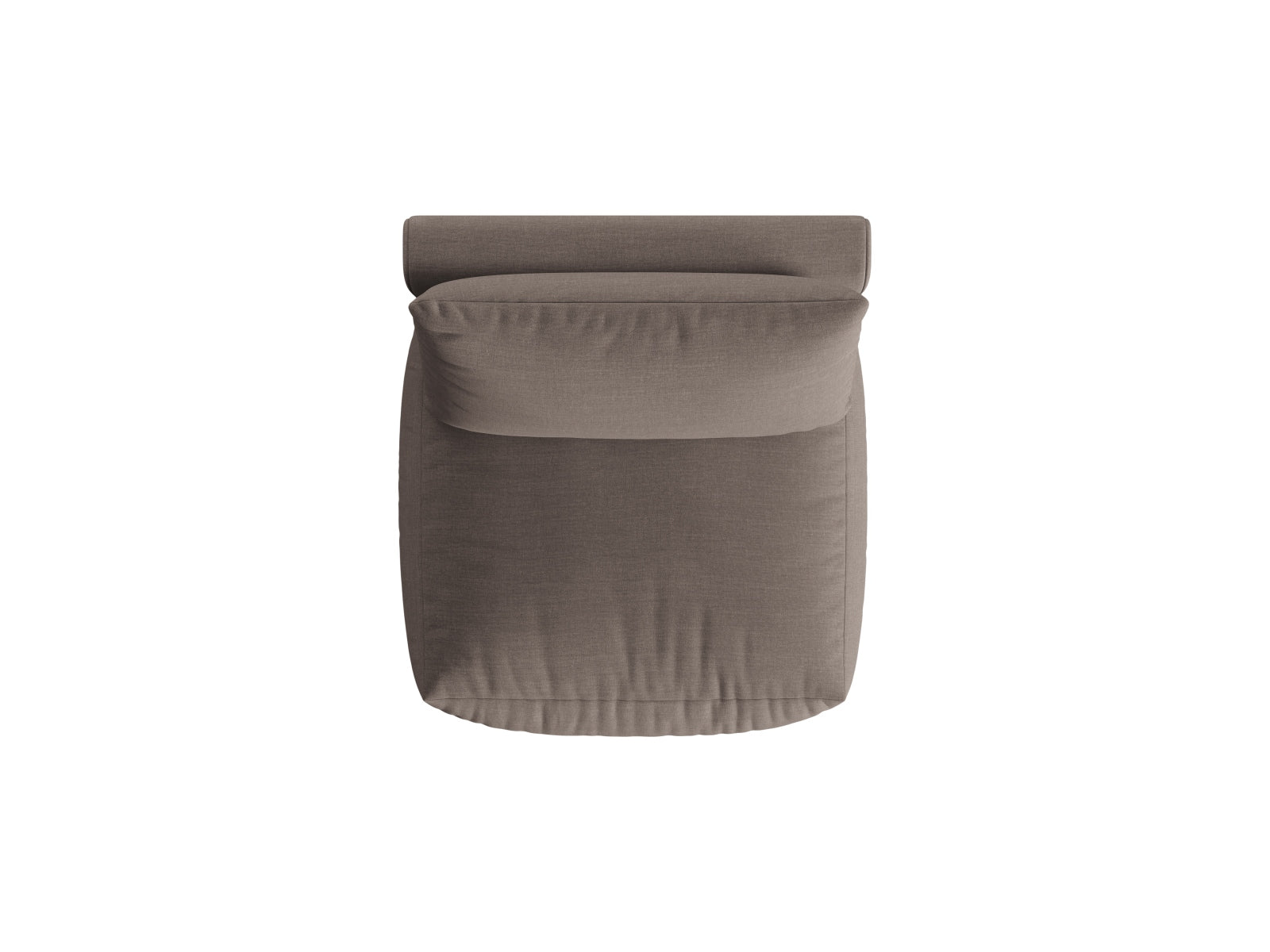 Eleganter Chris Modul Armless 1 Sitzer in dezentem Grau, ideal für individuelle Sofa-Arrangements von Micadoni, erhältlich bei KAQTU.