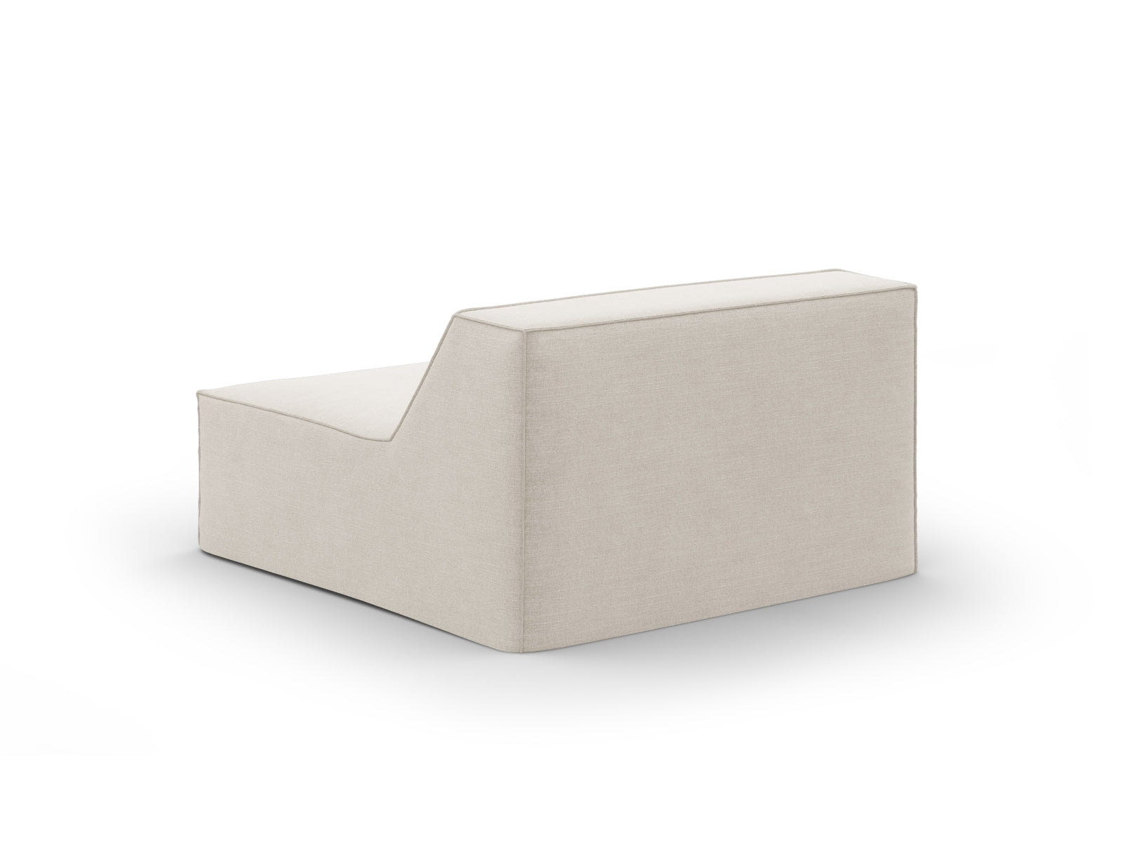 Jodie Modul Armless 1 Sitzer in Natural präsentiert im Onlineshop von KAQTU Design AG. Modulares Sofa ist von Micadoni