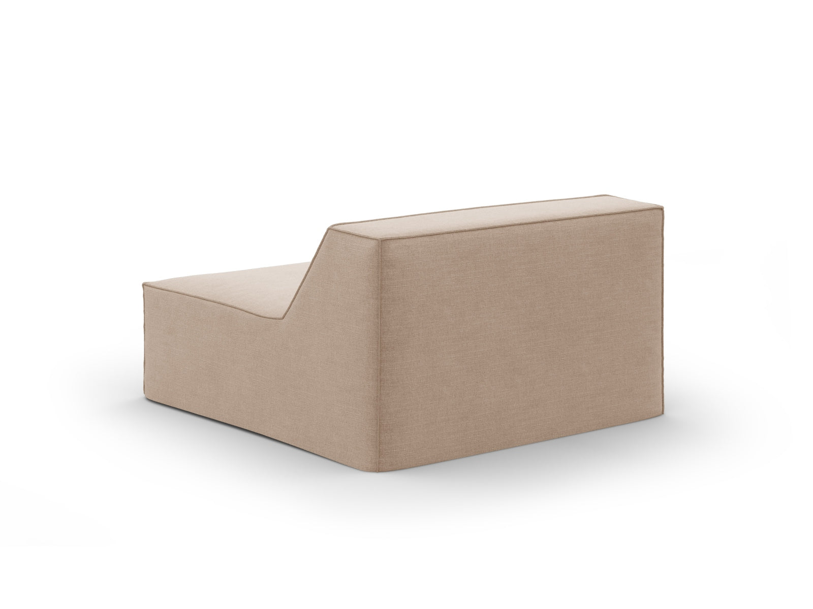 Jodie Modul Armless 1 Sitzer in Sand präsentiert im Onlineshop von KAQTU Design AG. Modulares Sofa ist von Micadoni