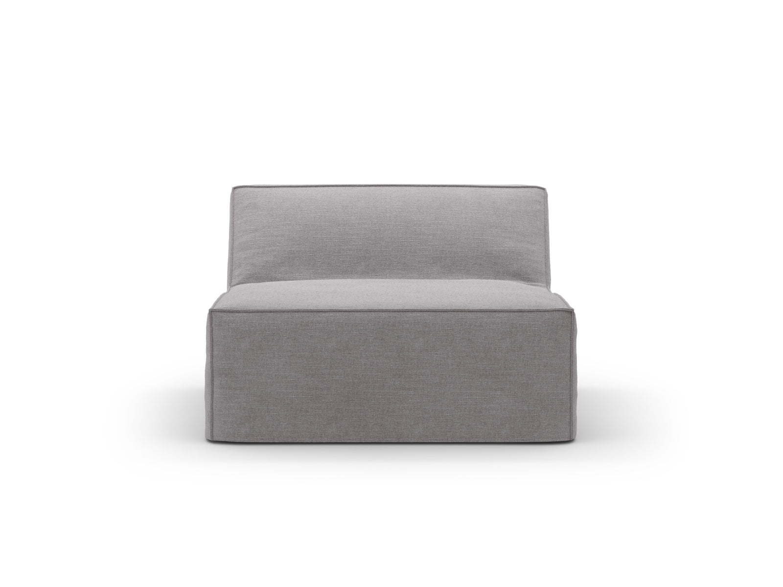 Jodie Modul Armless 1 Sitzer in Warm grey präsentiert im Onlineshop von KAQTU Design AG. Modulares Sofa ist von Micadoni