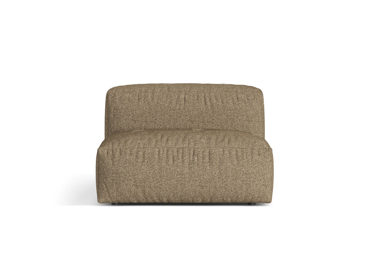 1-Sitzer Sofa Martina in Cappuccino-Monet präsentiert im Onlineshop von KAQTU Design AG. Modulares Sofa ist von Micadoni
