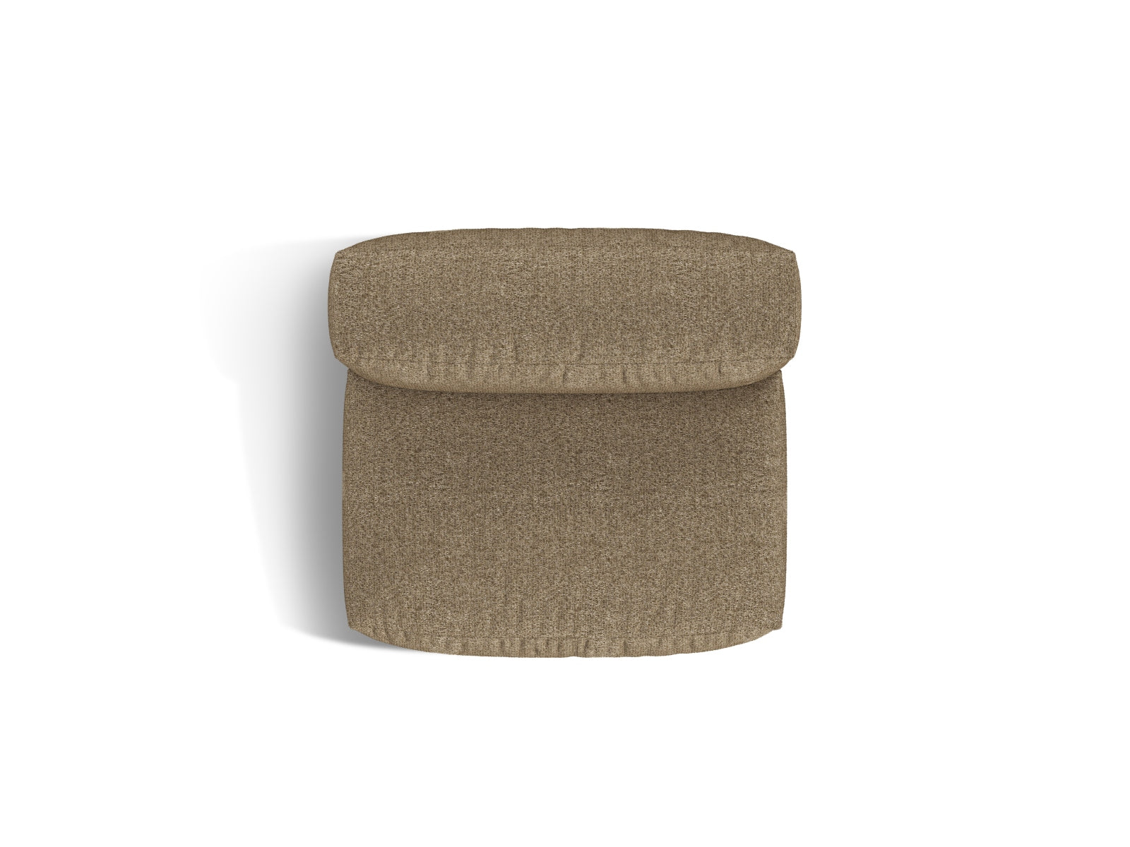 Stylisches 1-Sitzer Sofa Martina in warmem Cappuccino, perfekt für zeitgemäße Einrichtung und vielseitige Nutzung in jedem Raum.