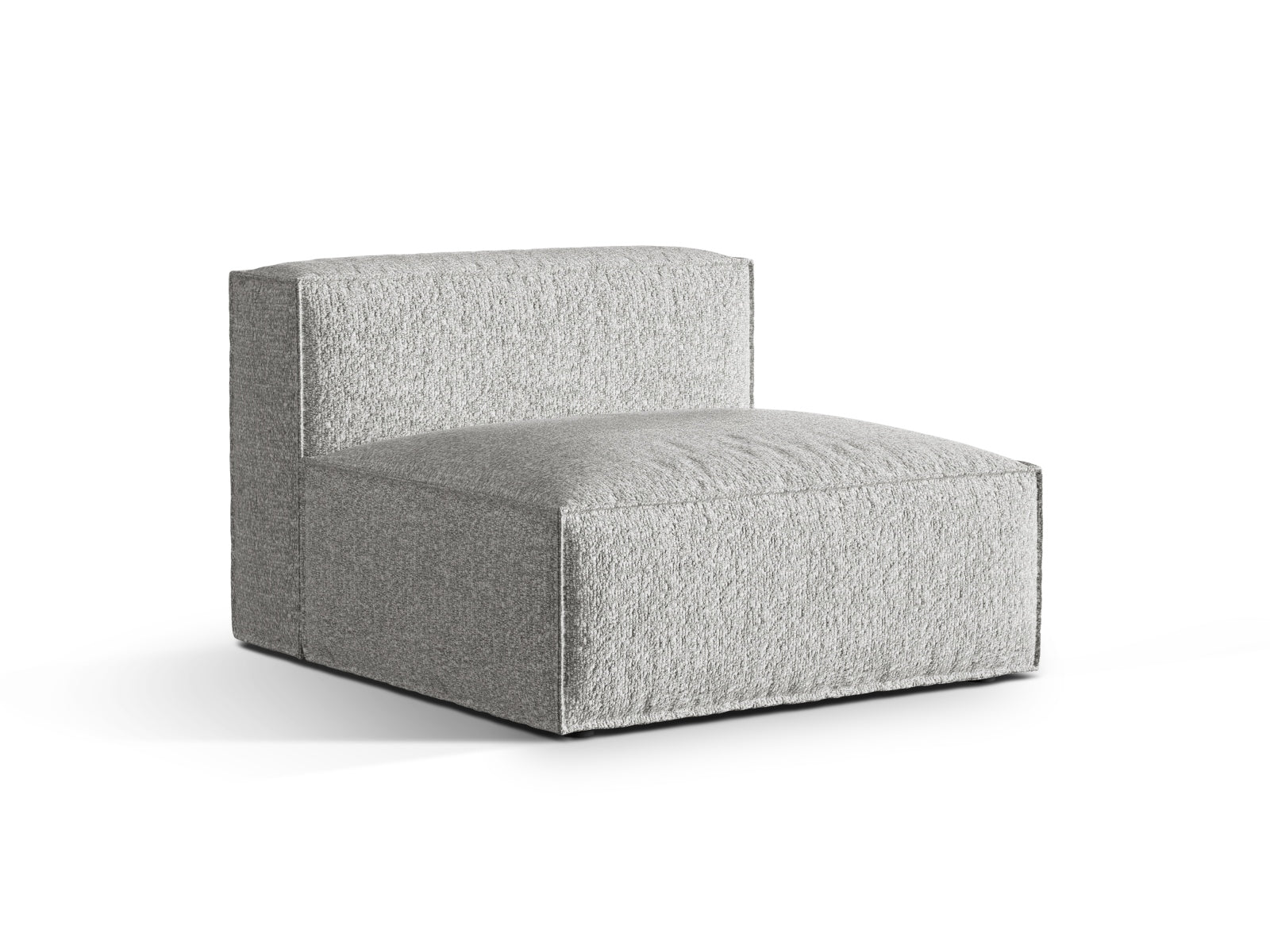 Nuria Modul Armless 1 Sitzer in Silver-Monet präsentiert im Onlineshop von KAQTU Design AG. Modulares Sofa ist von Micadoni