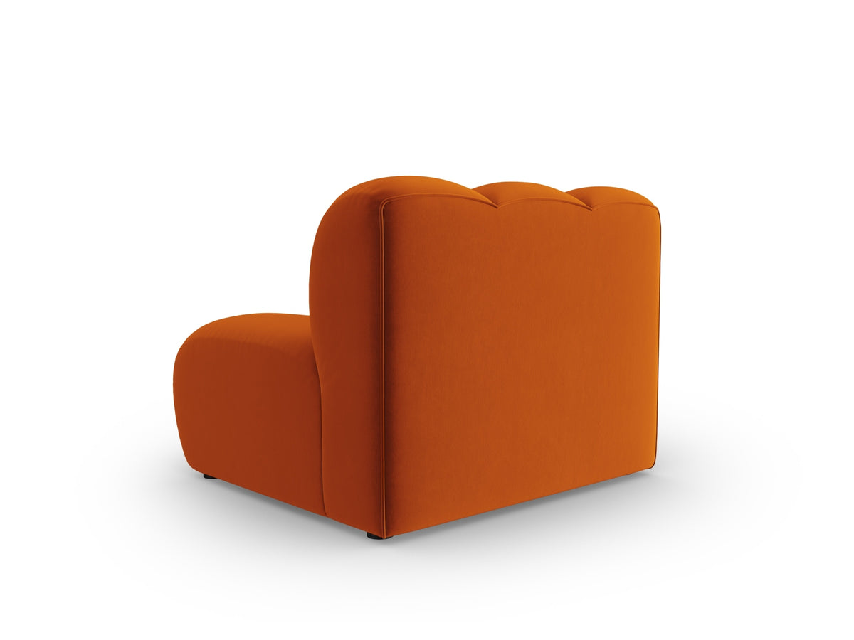 Lupine Velour Modul Armless 1 Sitzer in Terracotta-Salvador präsentiert im Onlineshop von KAQTU Design AG. Modulares Sofa ist von Micadoni