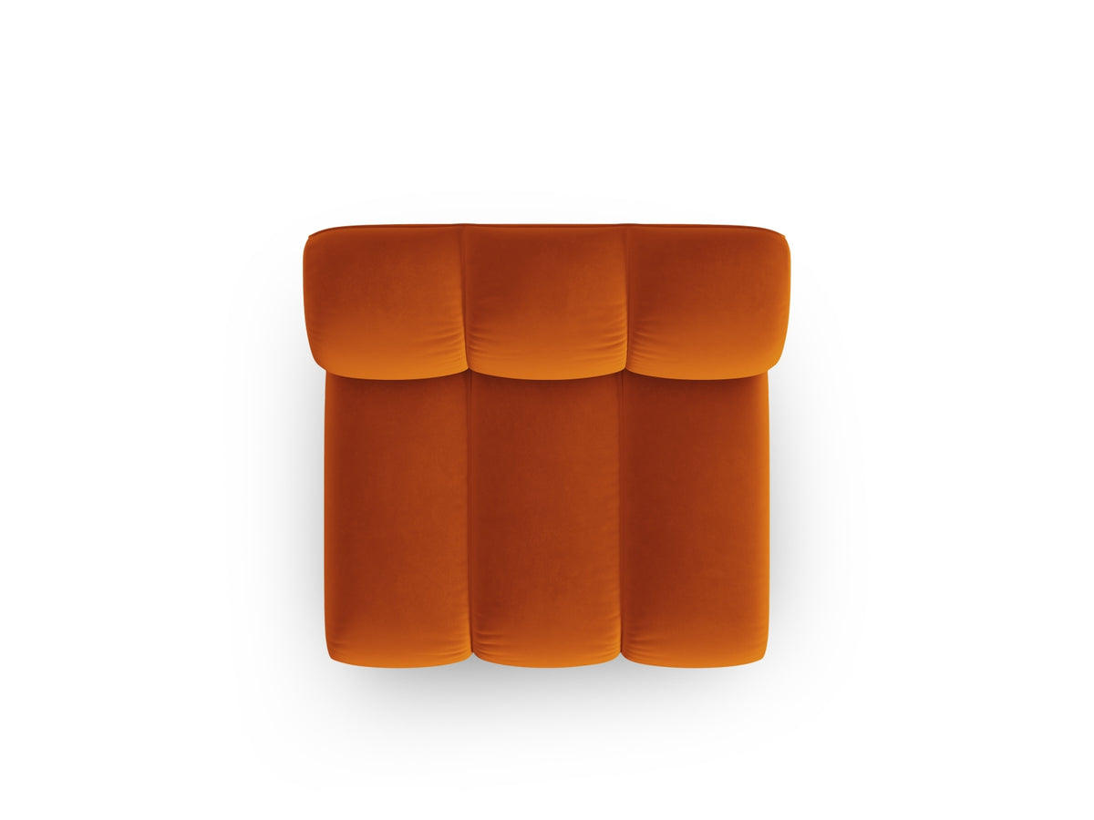 Lupine Velour Modul Armless 1 Sitzer in Terracotta-Salvador präsentiert im Onlineshop von KAQTU Design AG. Modulares Sofa ist von Micadoni