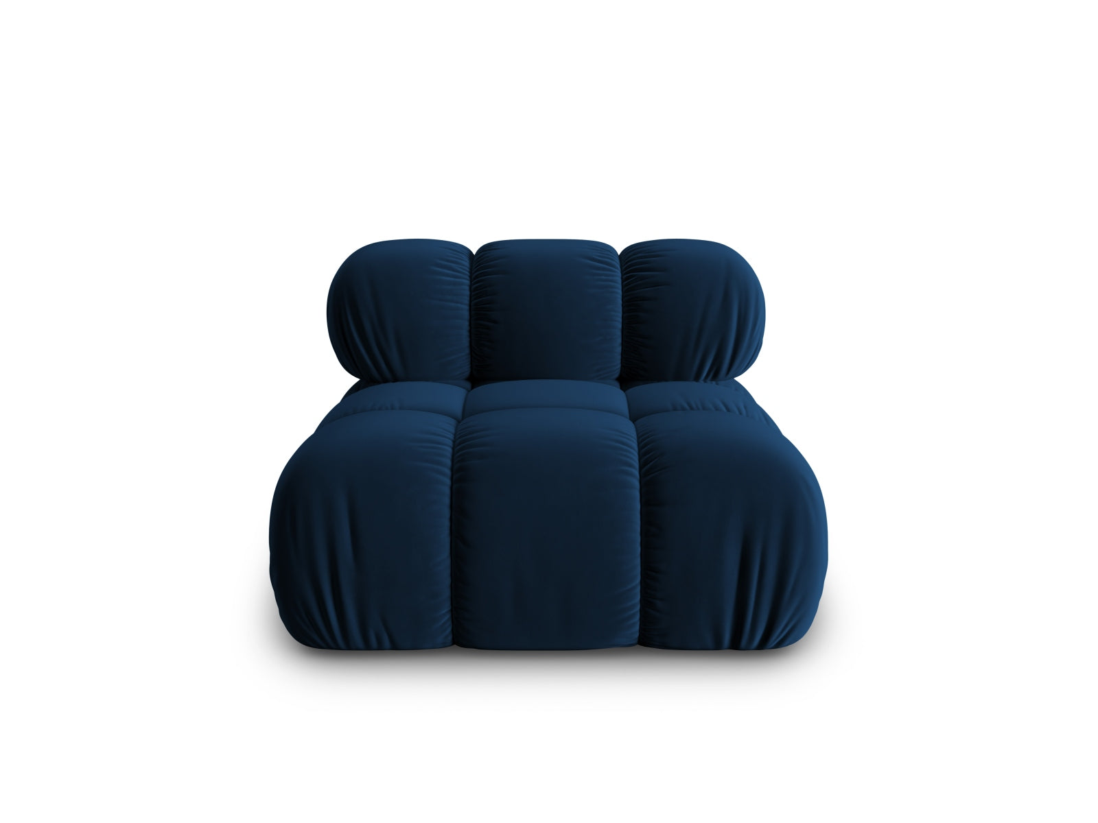 Bellis Velour Modul Armless 1 Sitzer in Royal Blue präsentiert im Onlineshop von KAQTU Design AG. Modulares Sofa ist von Micadoni