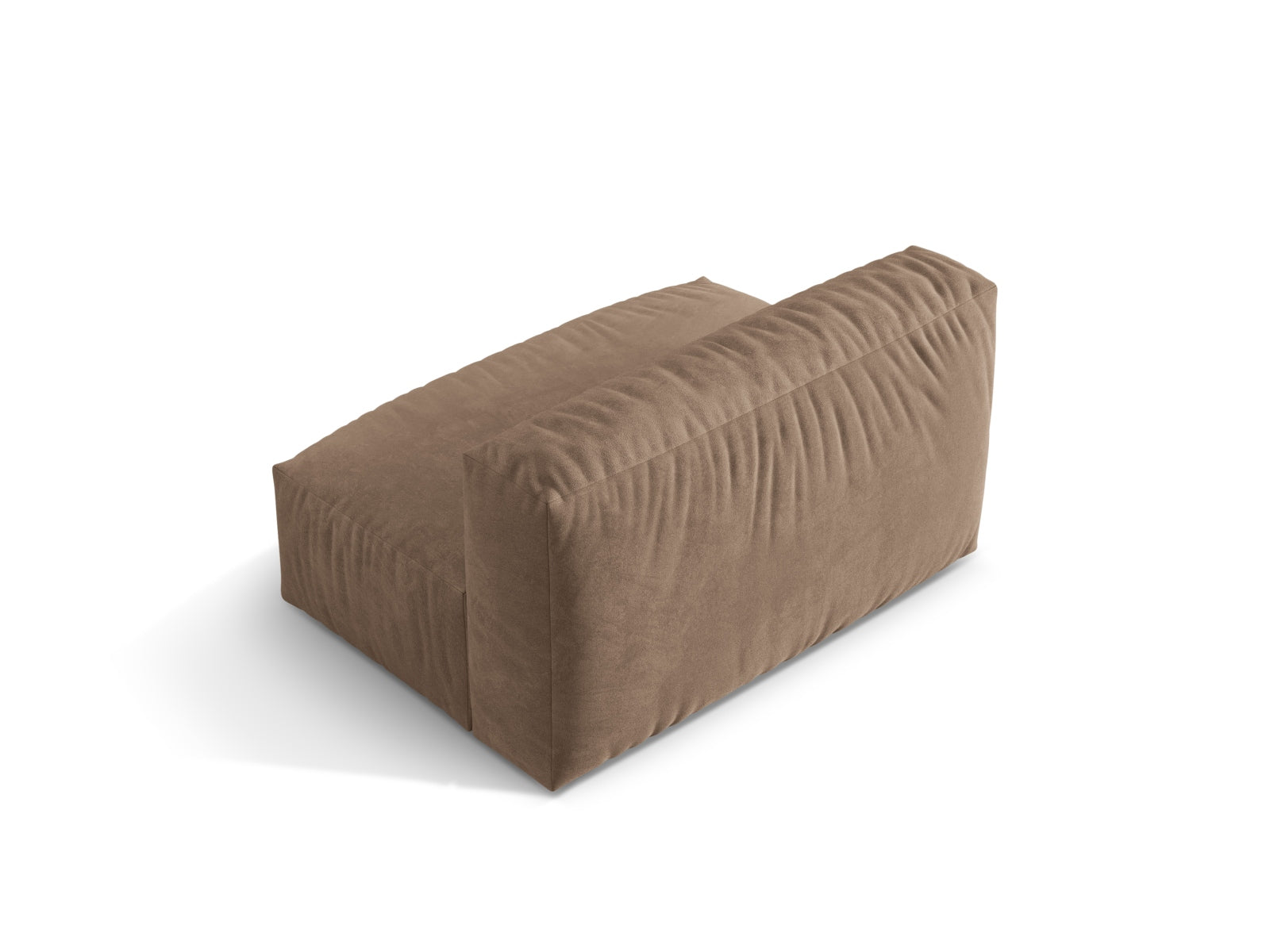 Entdecken Sie den Martina Velour Modul Armless 1 Sitzer von Micadoni – ideal für kompakte Wohnräume. Stilvolles Design und optimaler Komfort vereint!