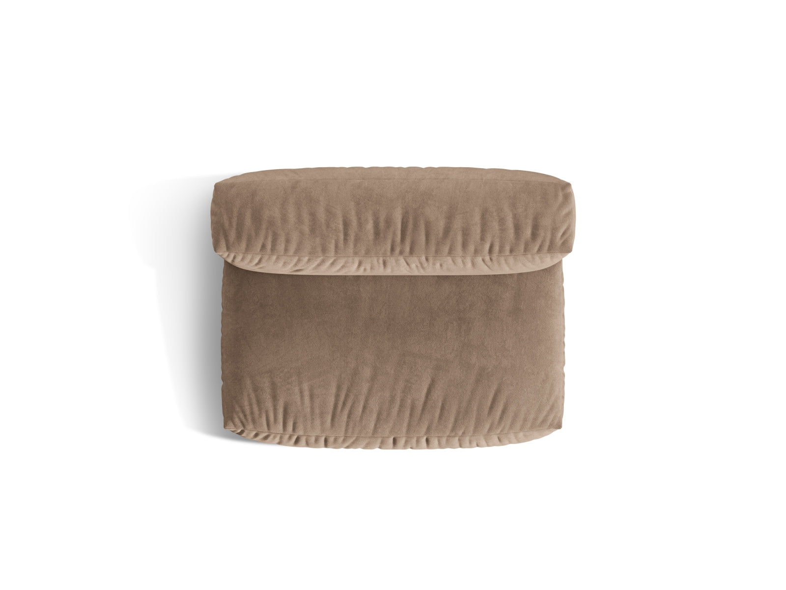 Eleganter Martina Modul Armless 1 Sitzer in dunkelbeige, ideal für moderne Wohnräume und komfortable Sitzgelegenheiten.