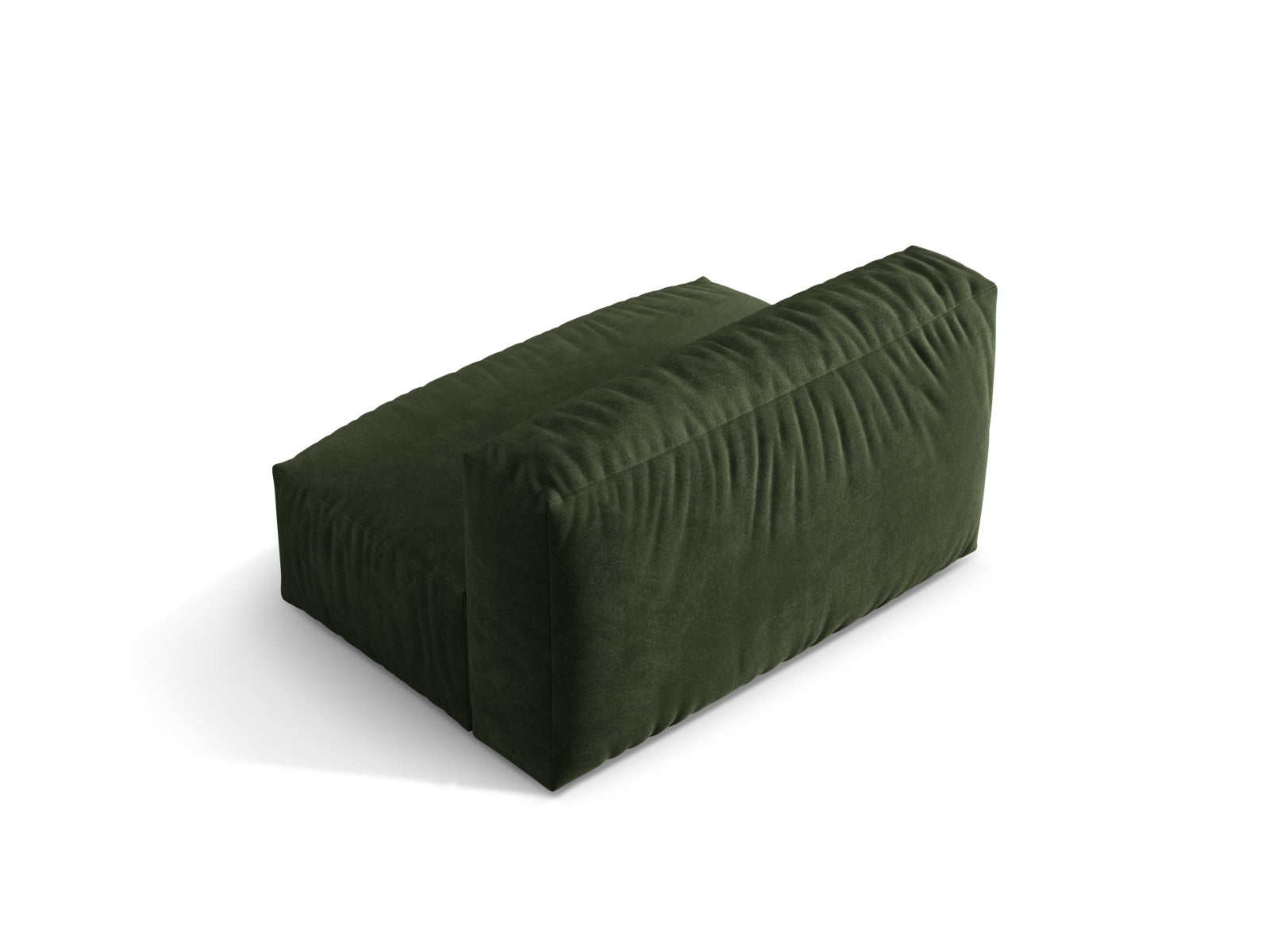 Entdecken Sie den Martina Velour Modul Armless 1 Sitzer von Micadoni – ideal für kompakte Wohnräume. Stilvolles Design und optimaler Komfort vereint!