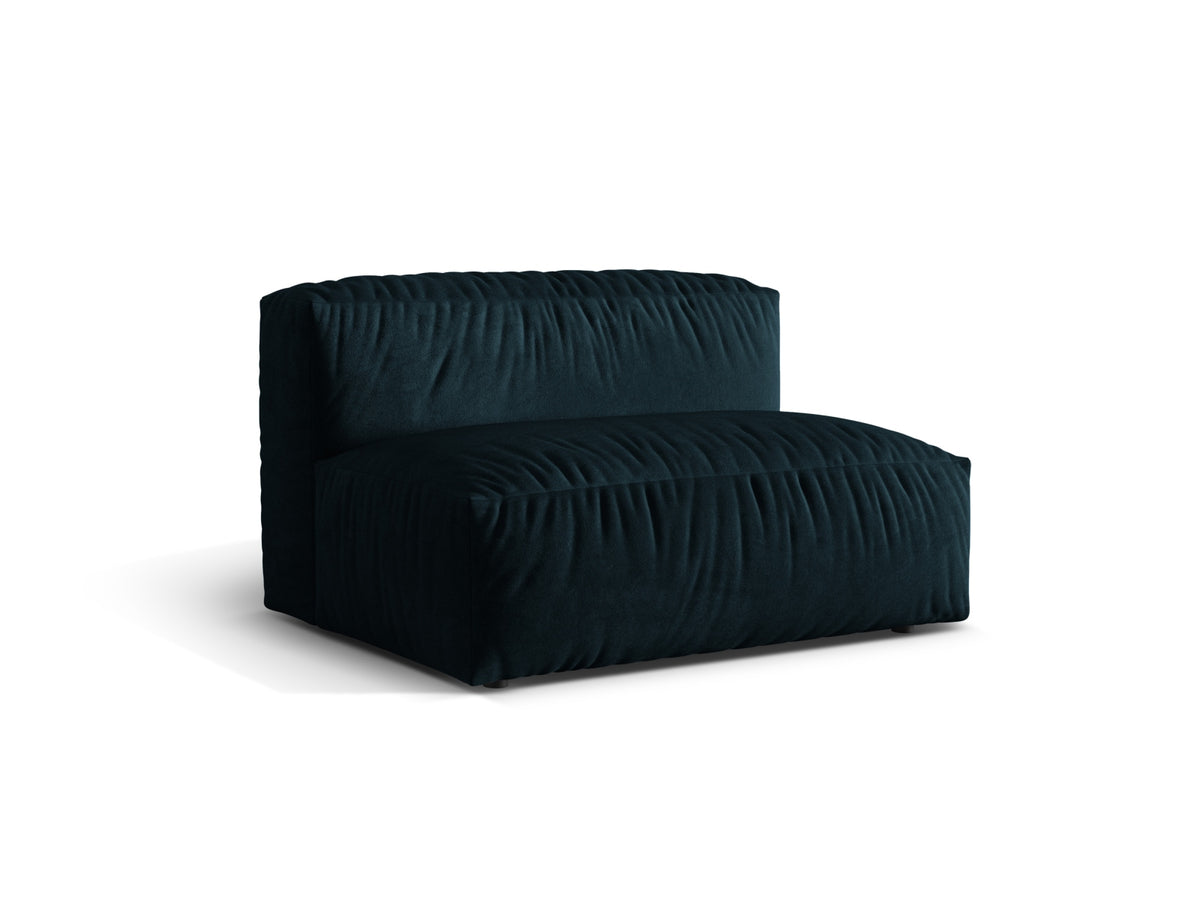 Martina Modul Armless 1 Sitzer in Deep Petrol-Vogue präsentiert im Onlineshop von KAQTU Design AG. Modulares Sofa ist von Micadoni