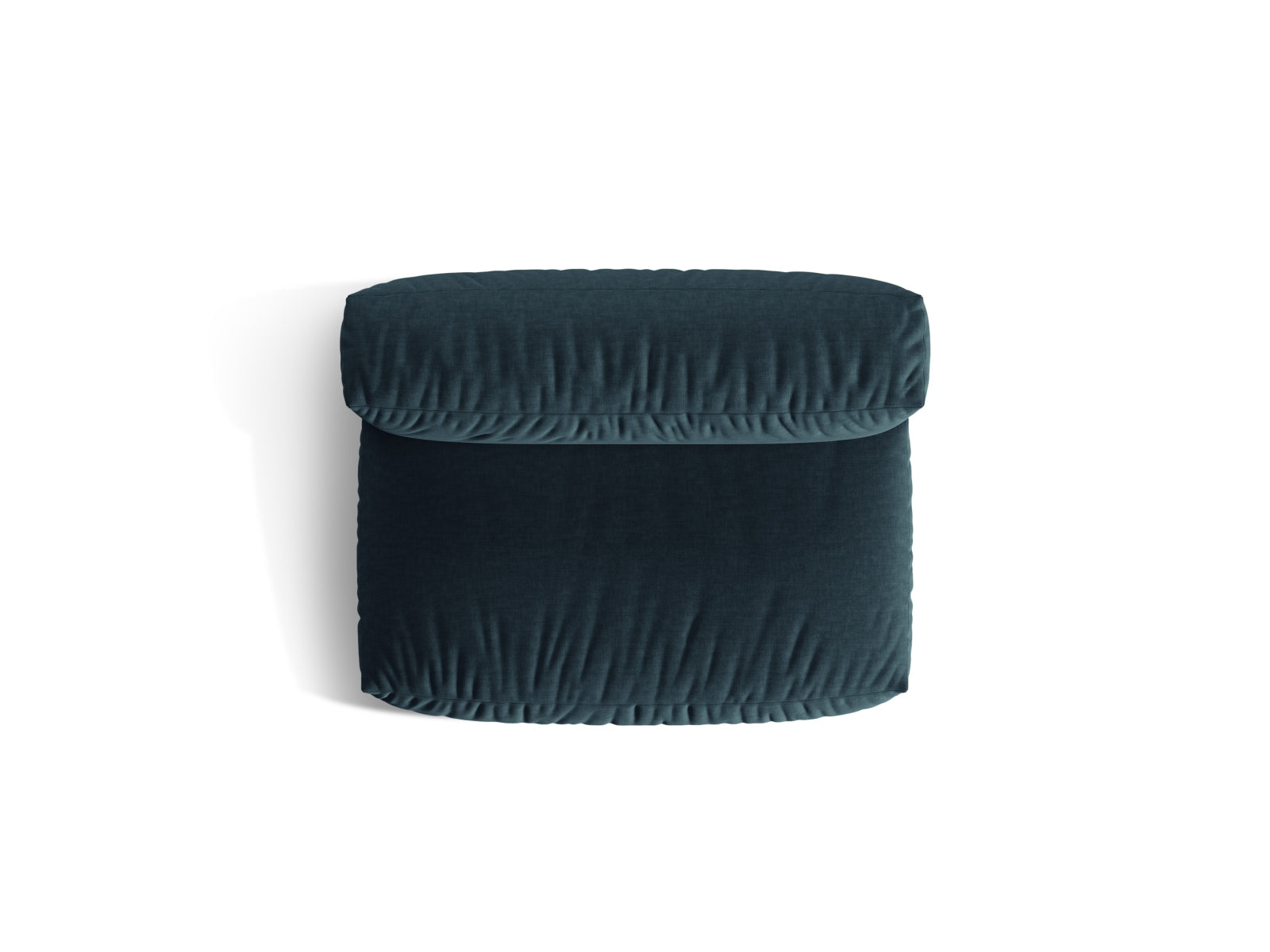 Stylischer Martina Modul Armless 1 Sitzer in Blue Jeans-Boston, ideal für zeitgemäße Einrichtung und gemütliche Entspannung.